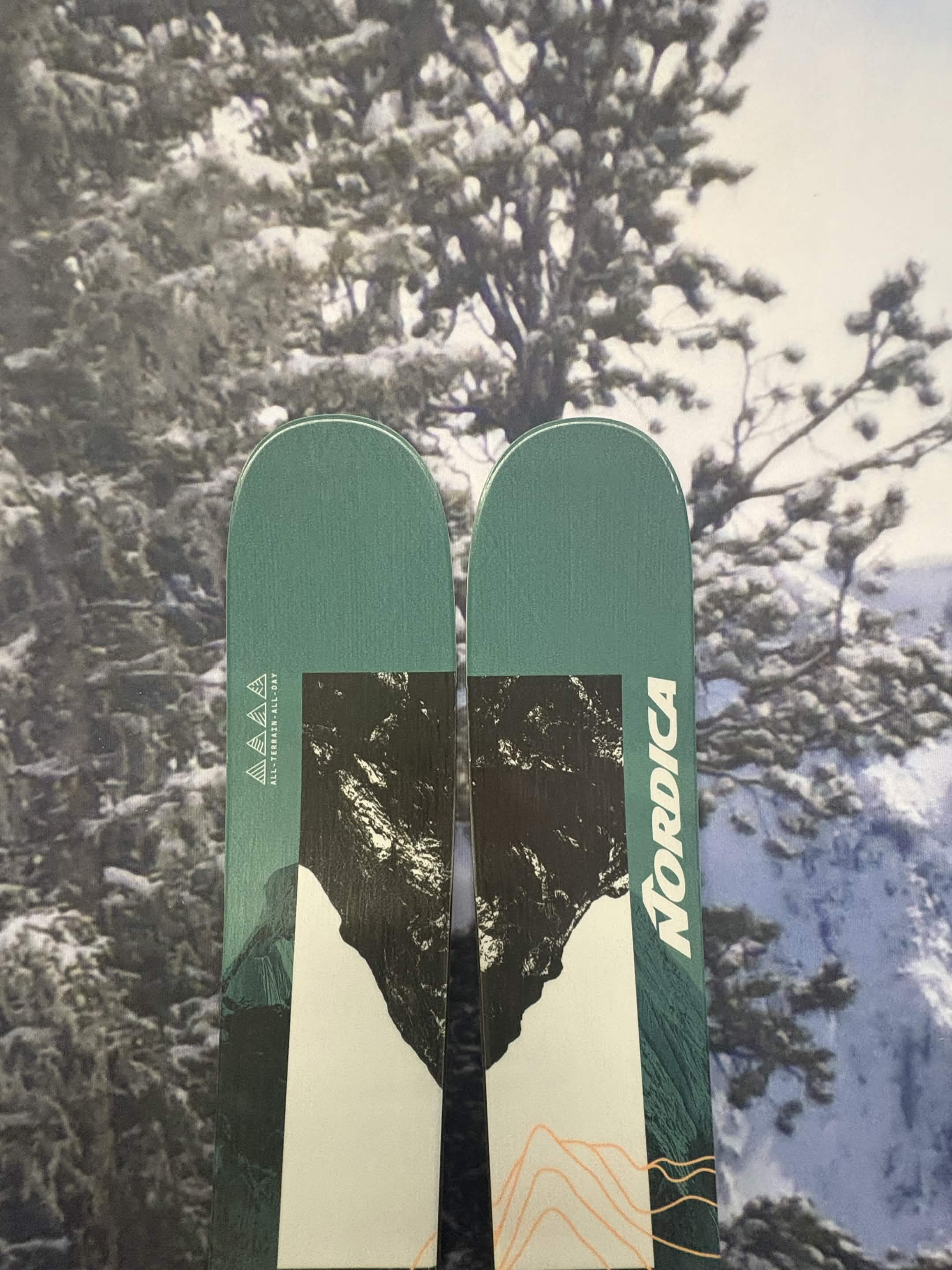 Nordica Enforcer 94 185cm Skis w/ ATOMIC NR Strive 13 GW ATO Demo Binding- New 2027