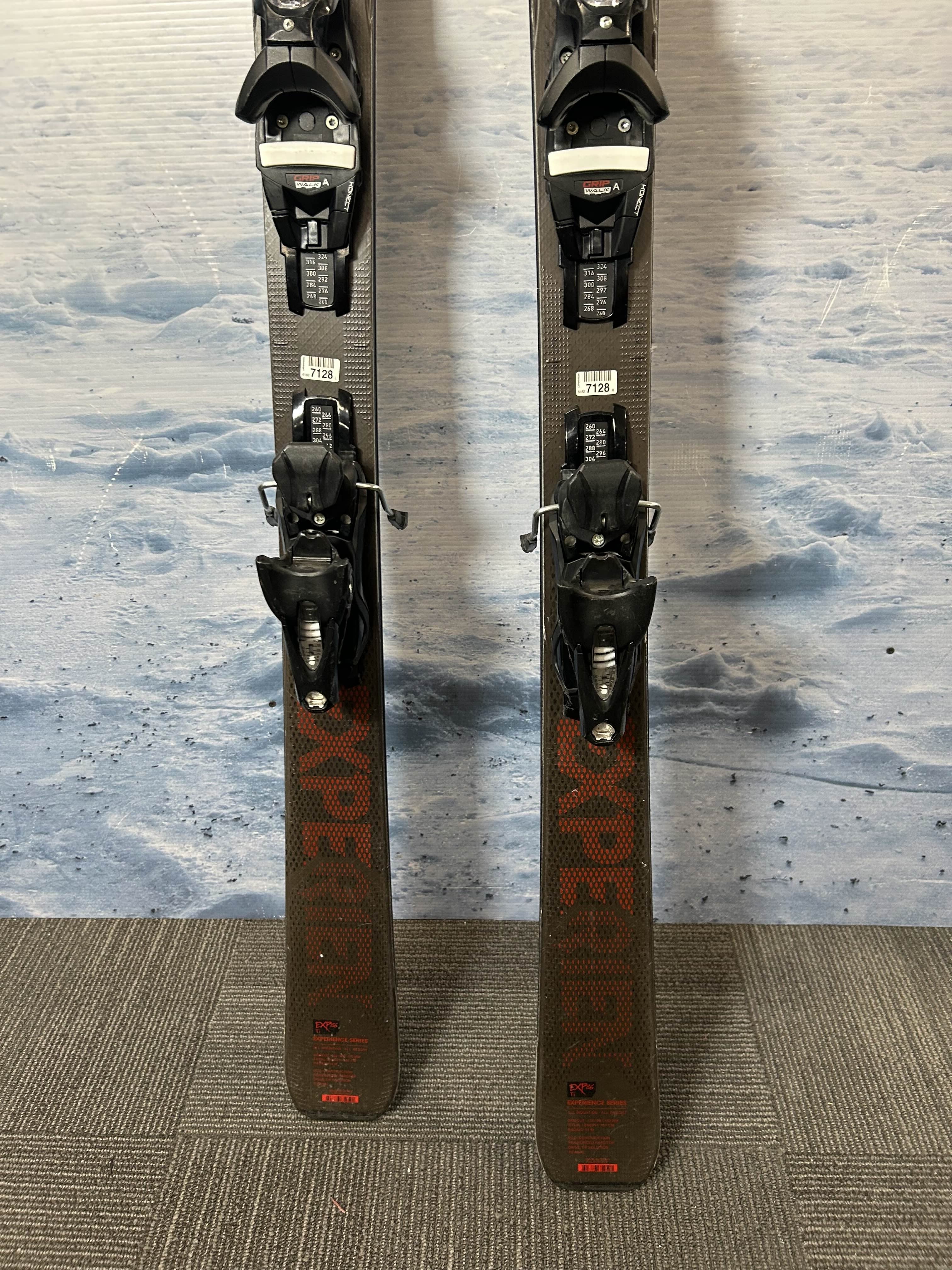 Used Rossignol  Experience 86 Ski w/ Look Spx 13 GW Demo Bindings - 167CM
