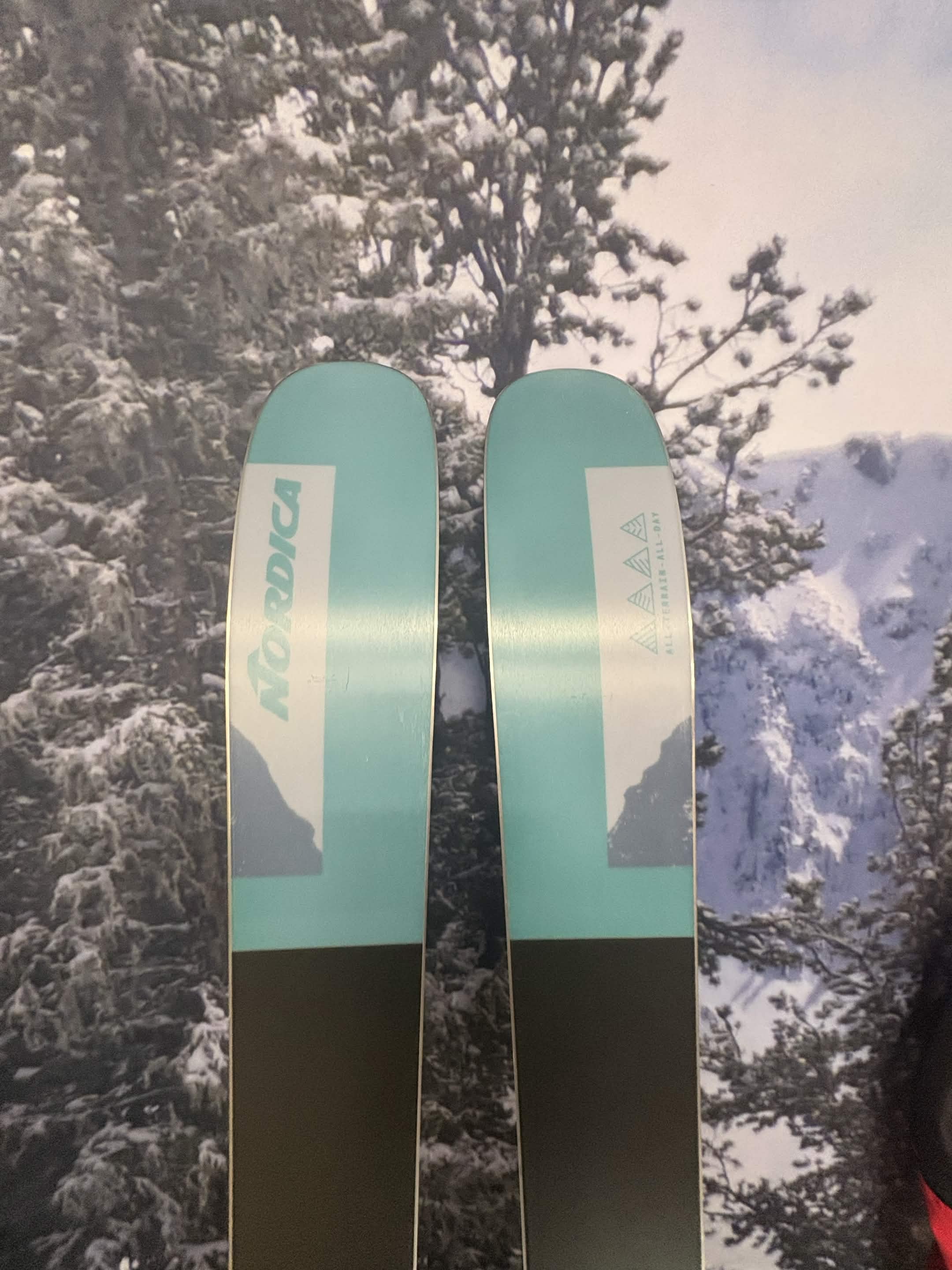 Nordica Enforcer 94 185cm Skis w/ ATOMIC NR Strive 13 GW ATO Demo Binding- New 2027