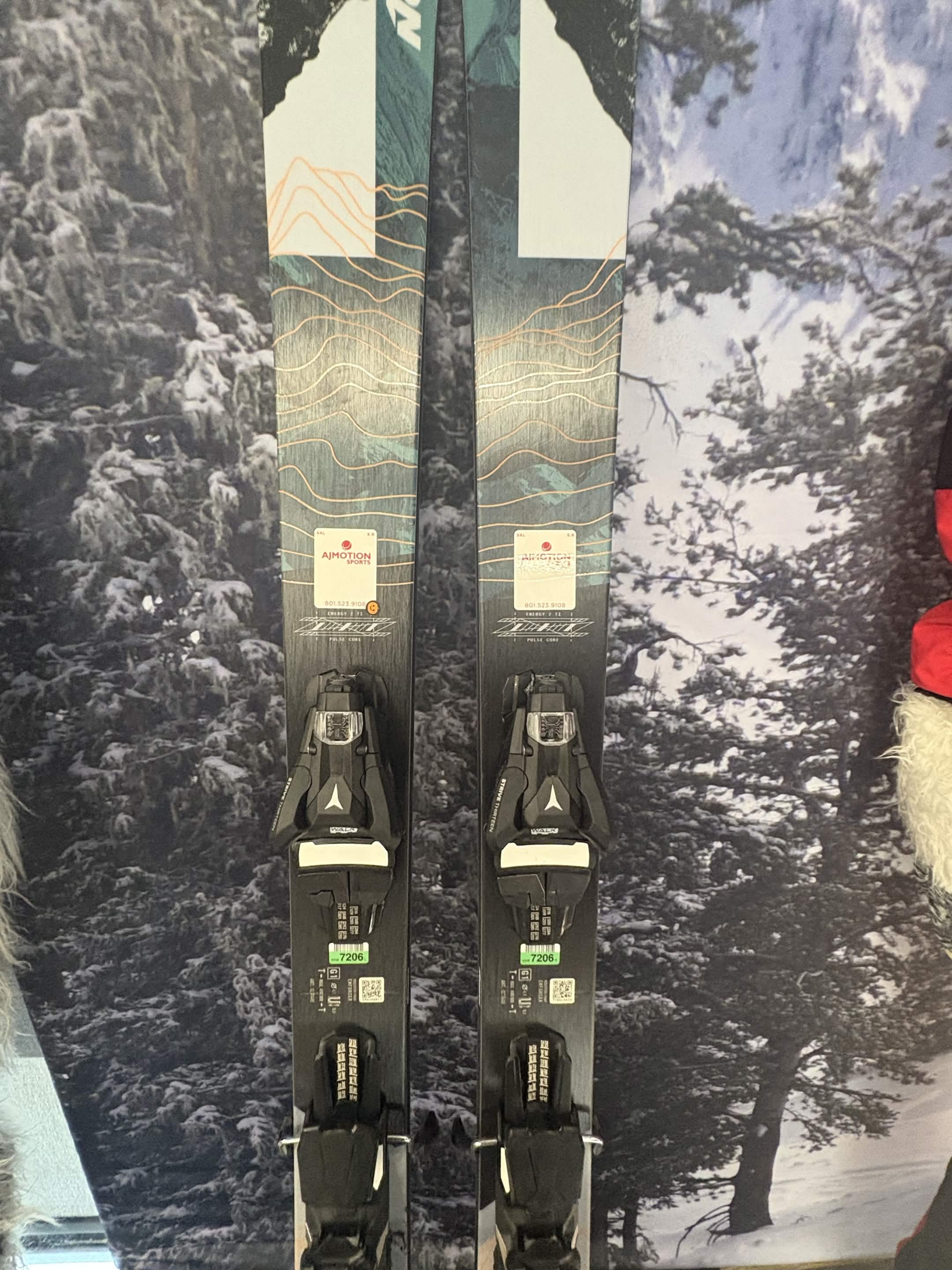 Nordica Enforcer 94 179cm Skis w/ ATOMIC NR Strive 13 GW ATO Demo Binding -New 2027