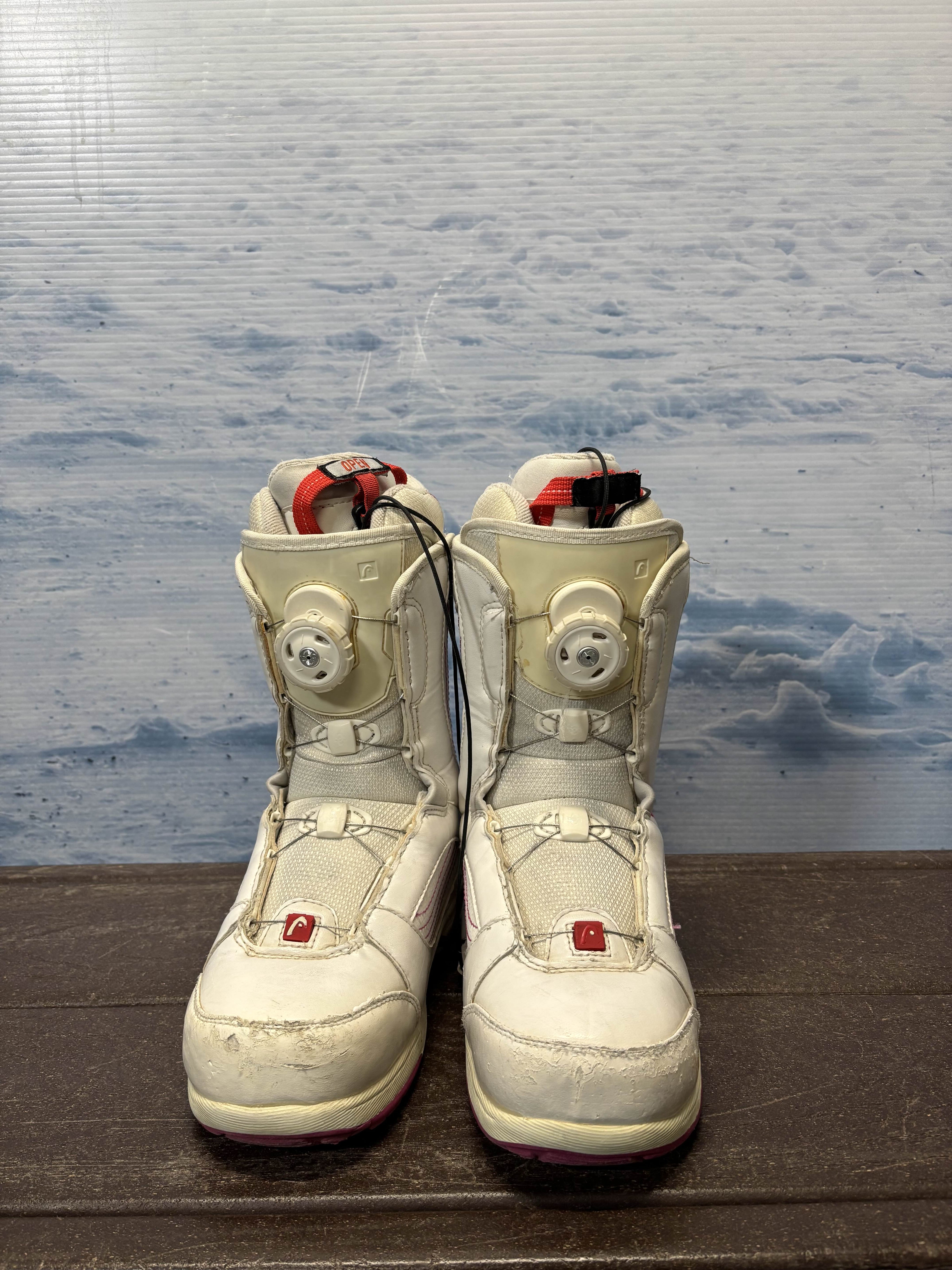 Used Head Zora 22.5 Thermofit BOA Kids Snowboard Boots