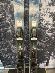 Nordica Santa Ana 92 161cm Skis w/ ATOMIC NR Strive 11 GW ATO Demo Binding- New 2027