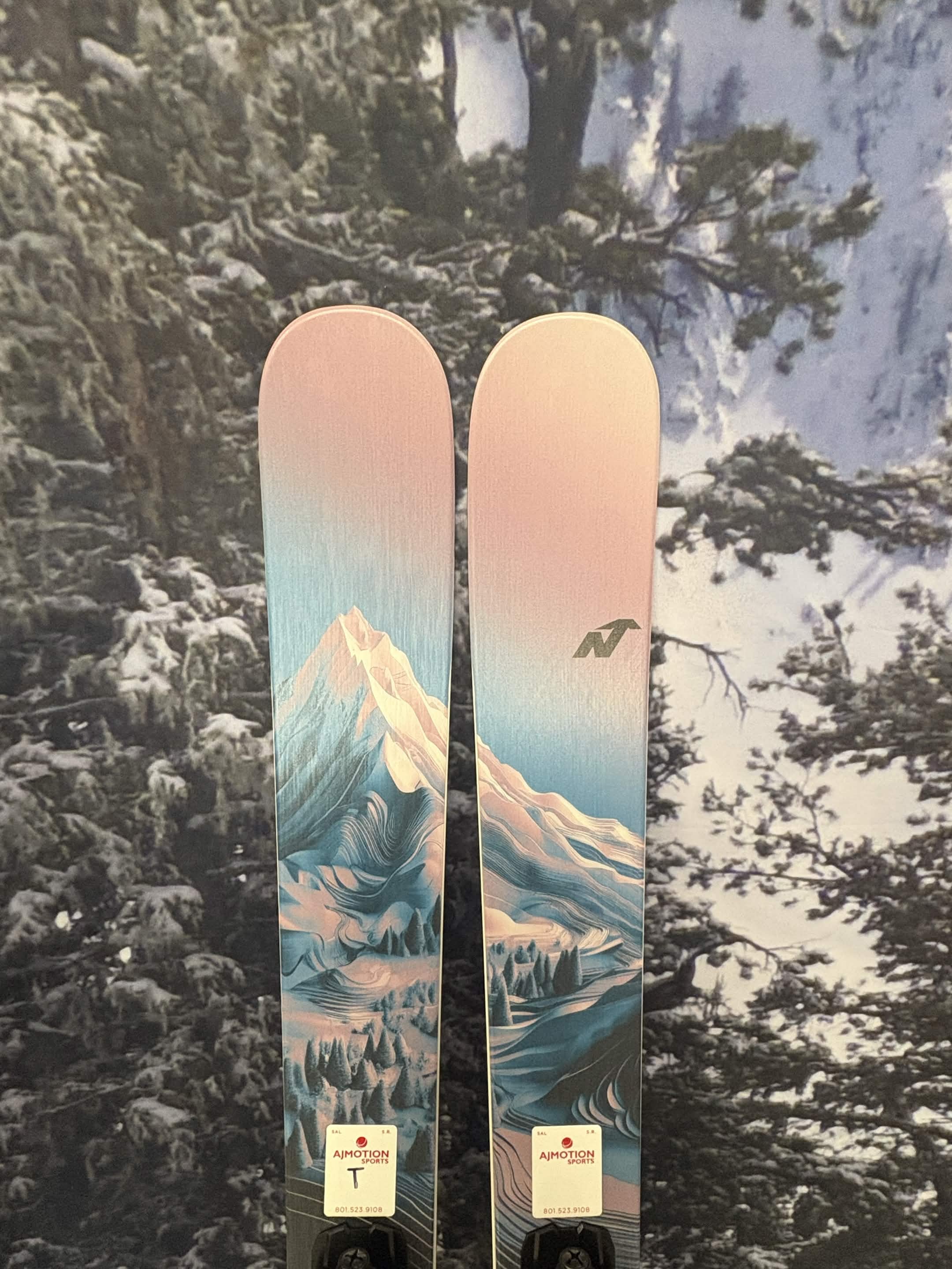 Nordica Santa Ana 92 150cm Skis w/ ATOMIC NR Strive 11 GW ATO Demo Binding- New 2027