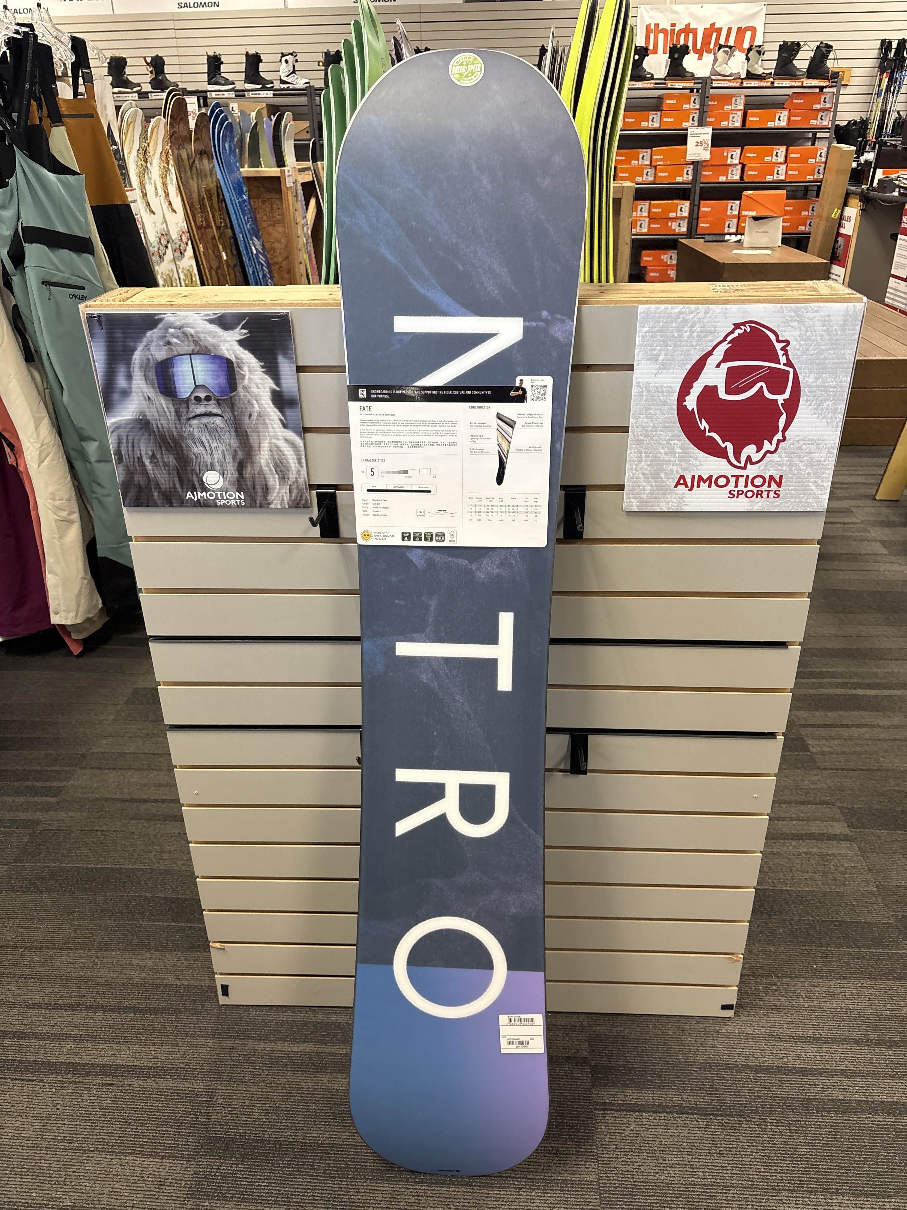Nitro Fate 153cm Snowboard - Lightly Used (2026)
