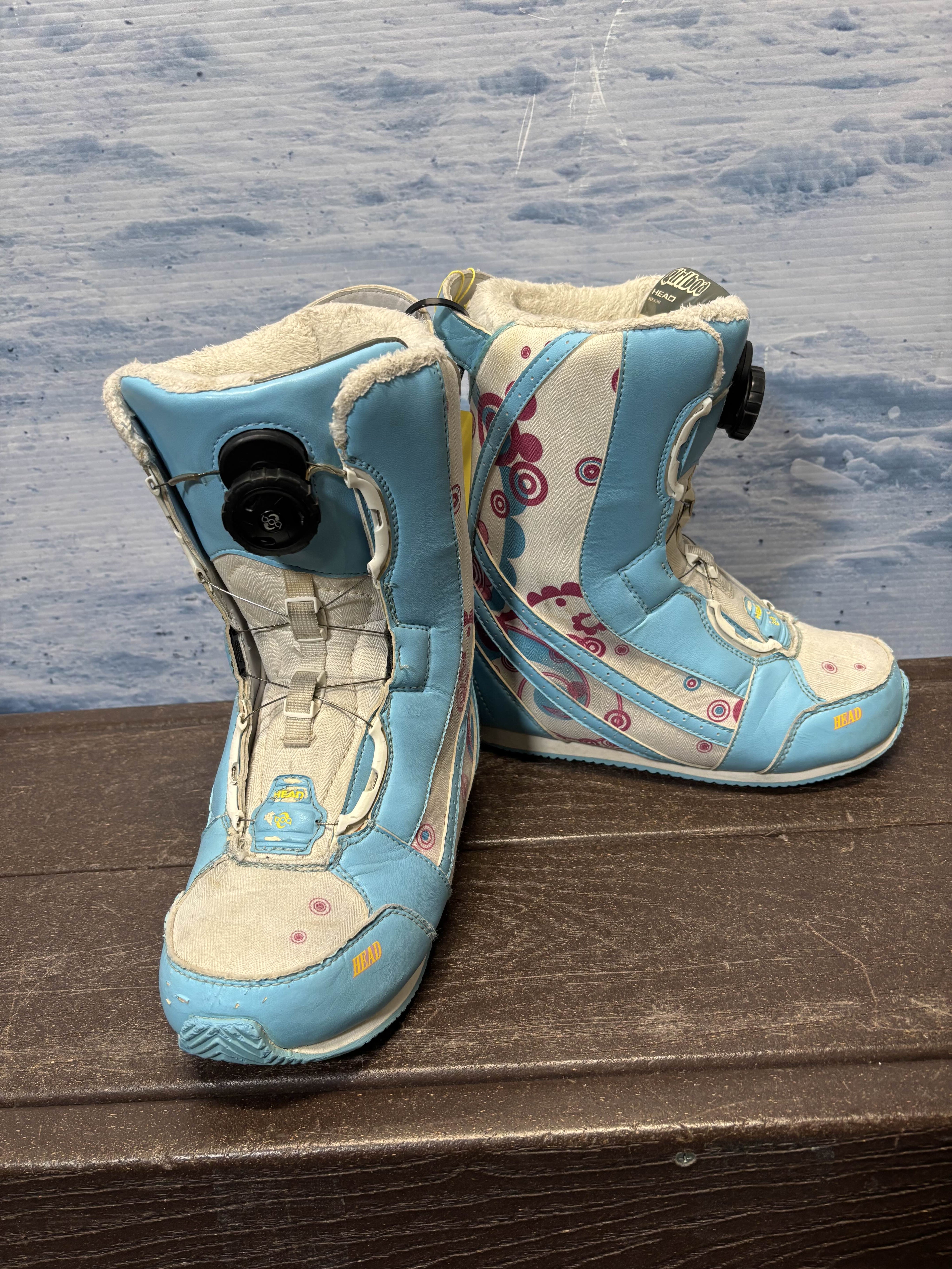 Used Head 450 RC Kid 24.5 BOA Kids Snowboard Boots