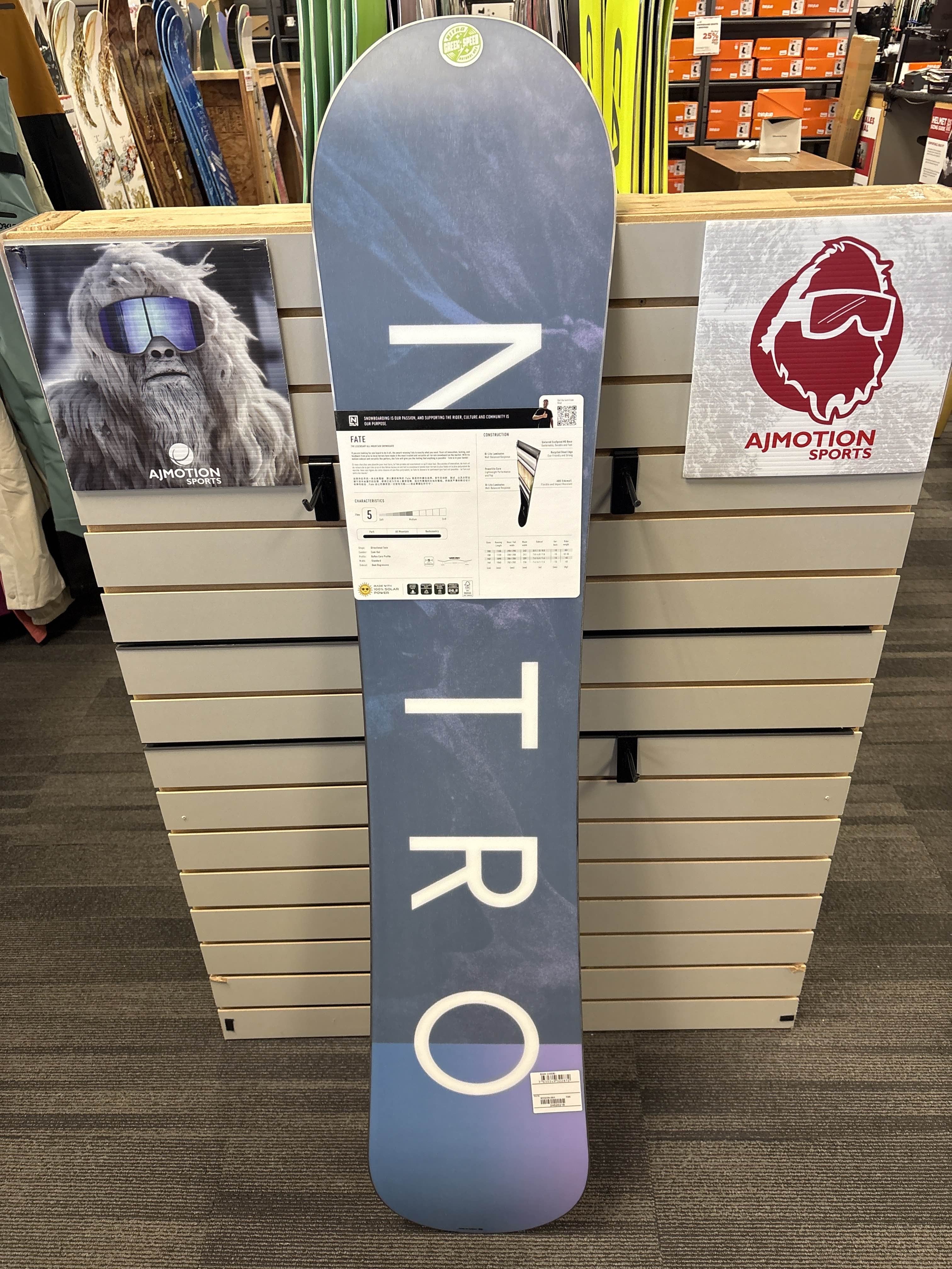 Nitro Fate 144cm Snowboard - Lightly Used (2026)