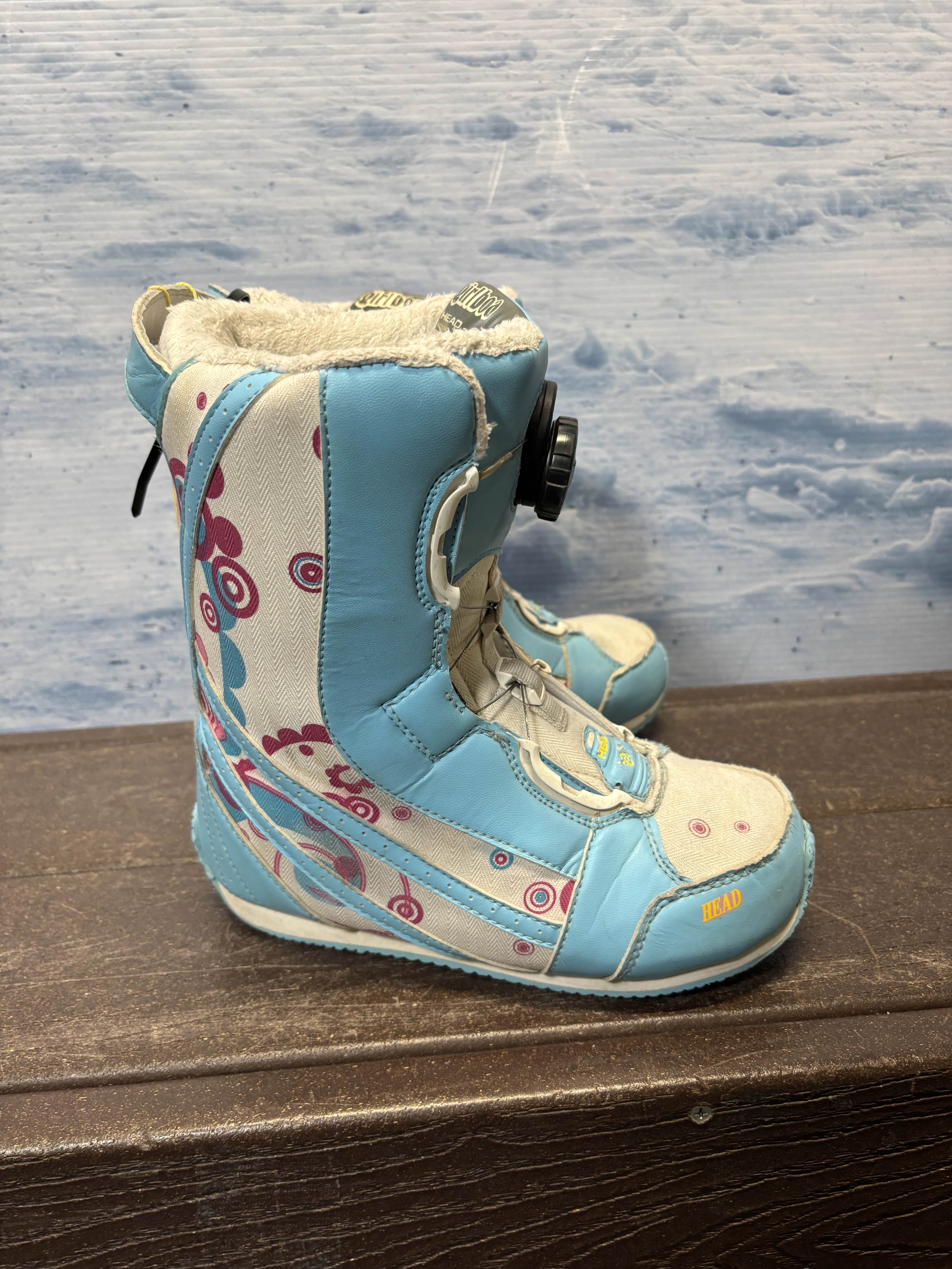 Used Head 450 RC Kid 24.5 BOA Kids Snowboard Boots