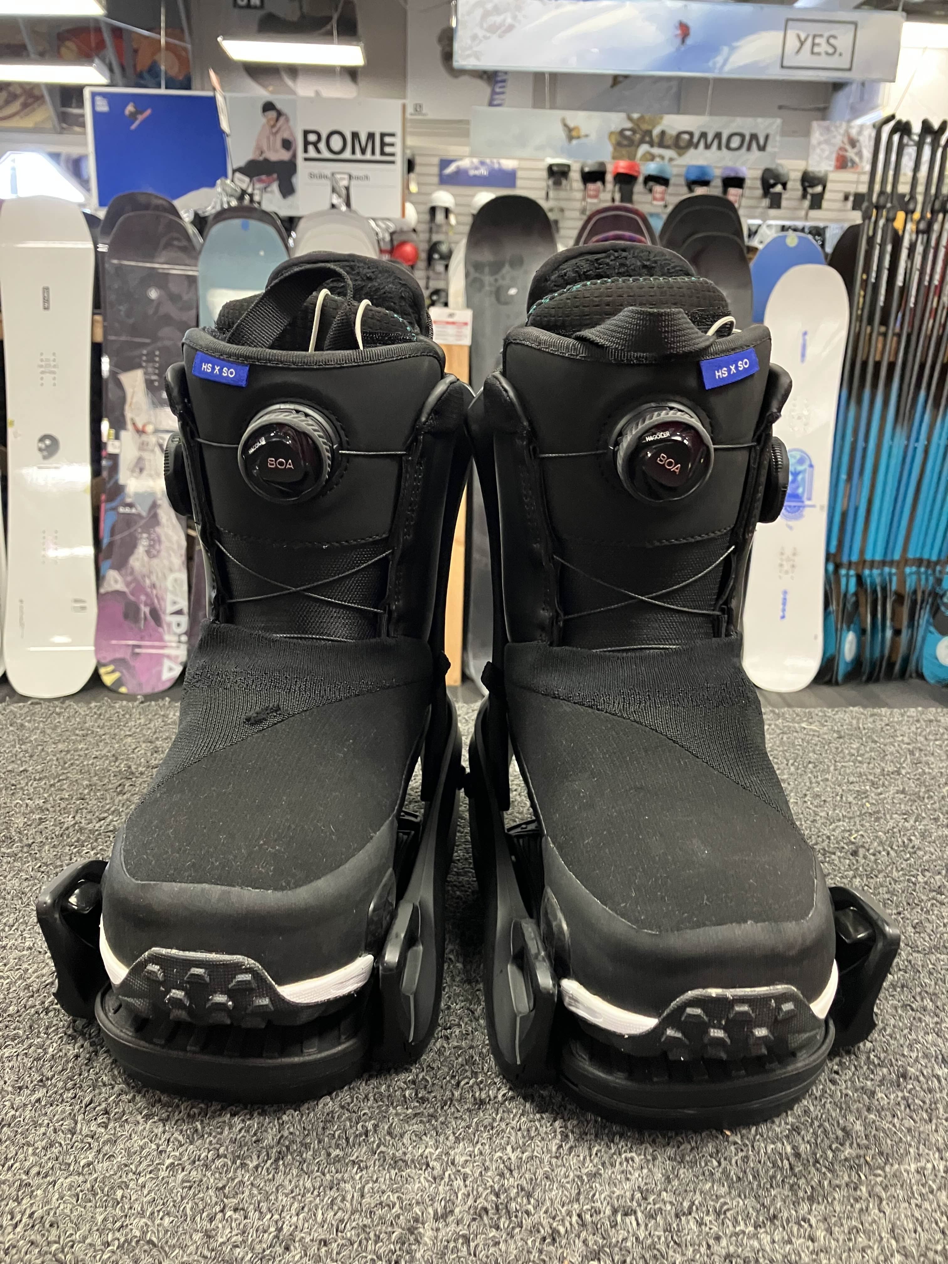 Used Burton Highshot X Step-on Snowboard Boot+Binding Womens 6(25/26)