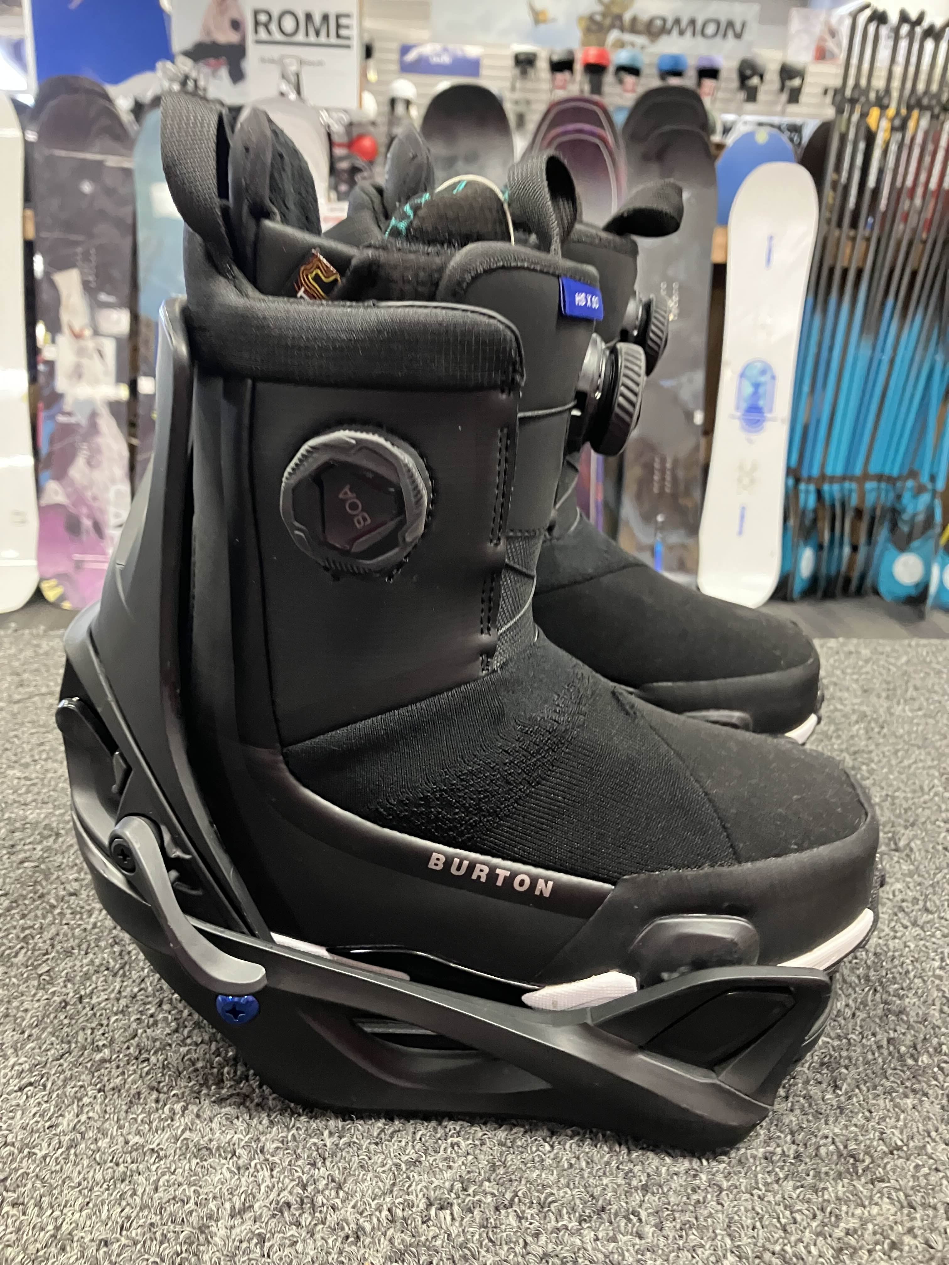 Used Burton Highshot X Step-on Snowboard Boot+Binding Womens 6(25/26)