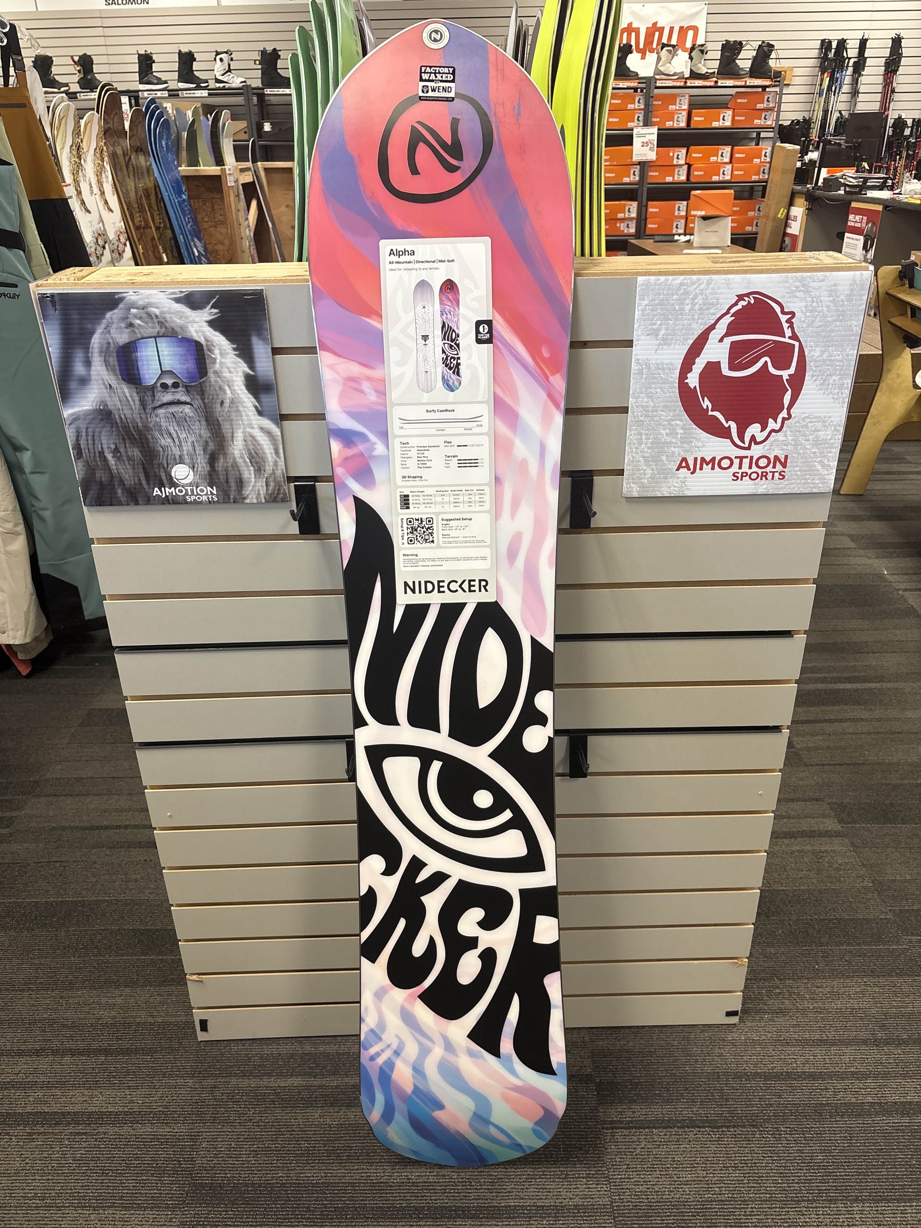 Nidecker Alpha 153cm Snowboard - Lightly Used (2026)