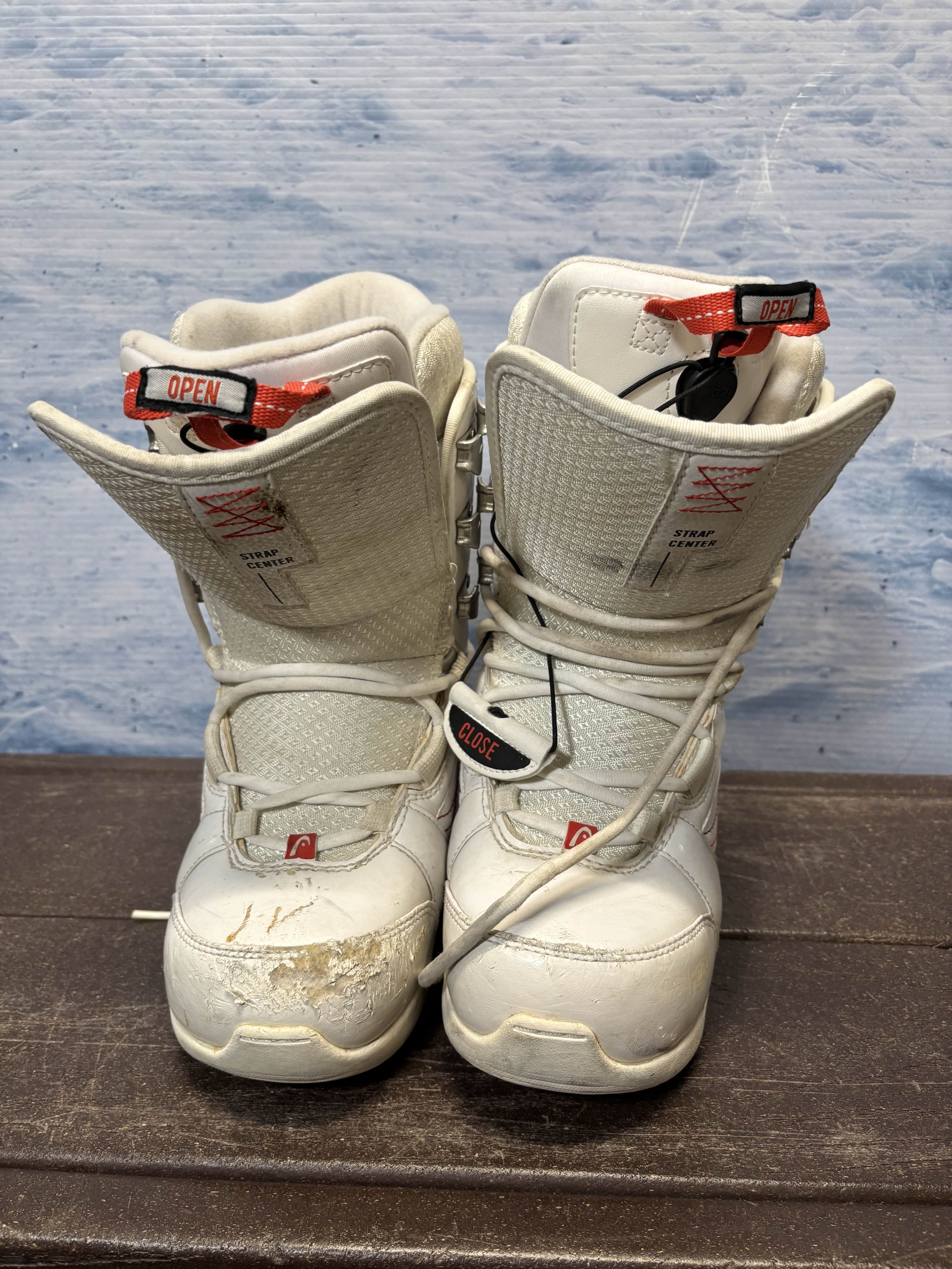 Used Head Zora 24.5 Lace Up Snowboard Boots