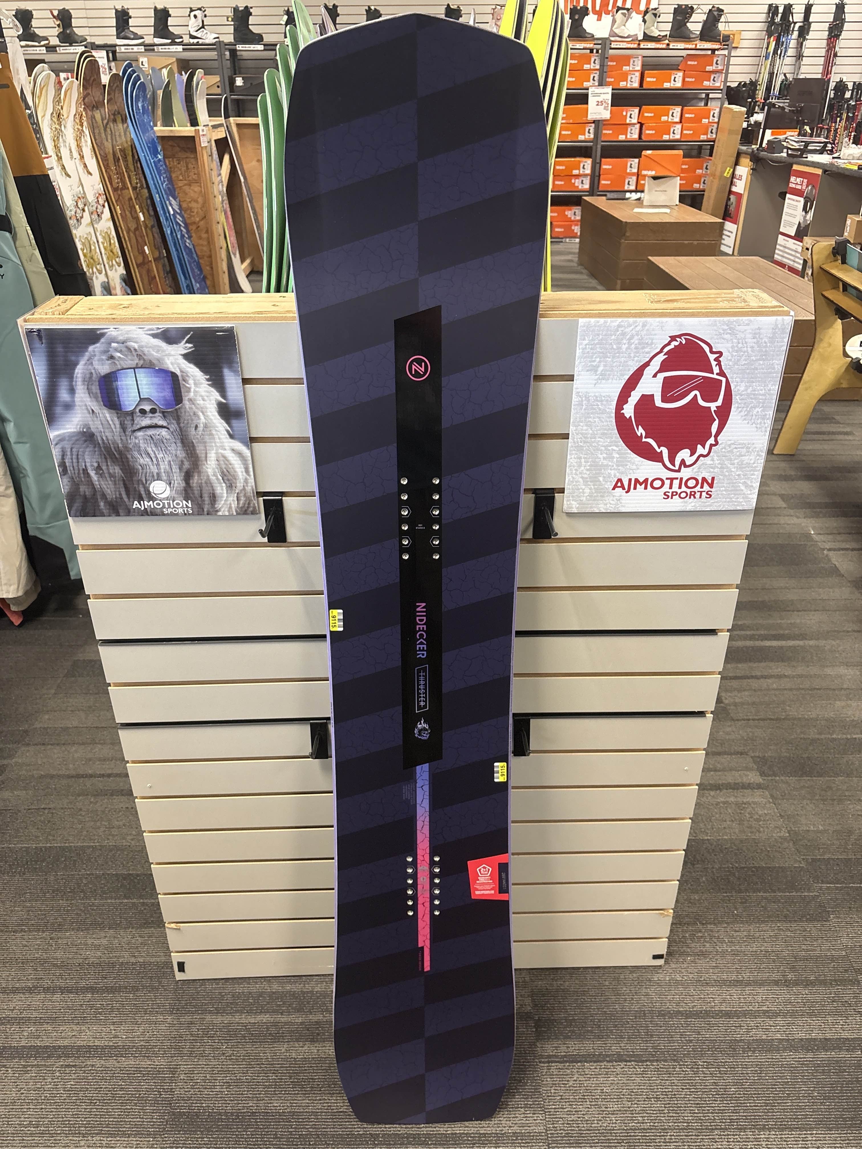 Nidecker Thruster 156cm Snowboard - Lightly Used (2026)