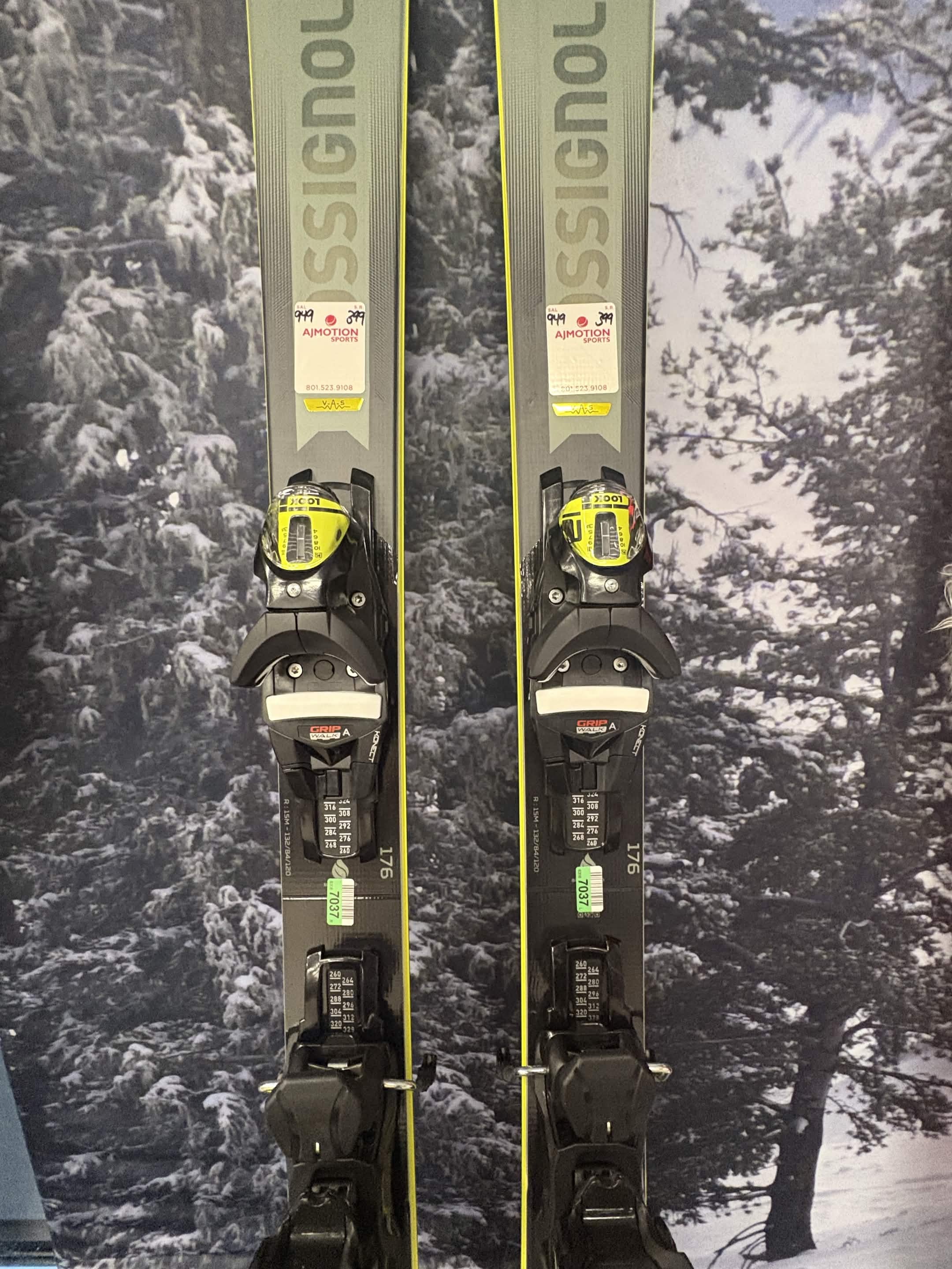 Rossignol Arcade 84 176cm Skis w/ ROSSIGNOL SPX Konect GW SYS Demo Binding - New 2027