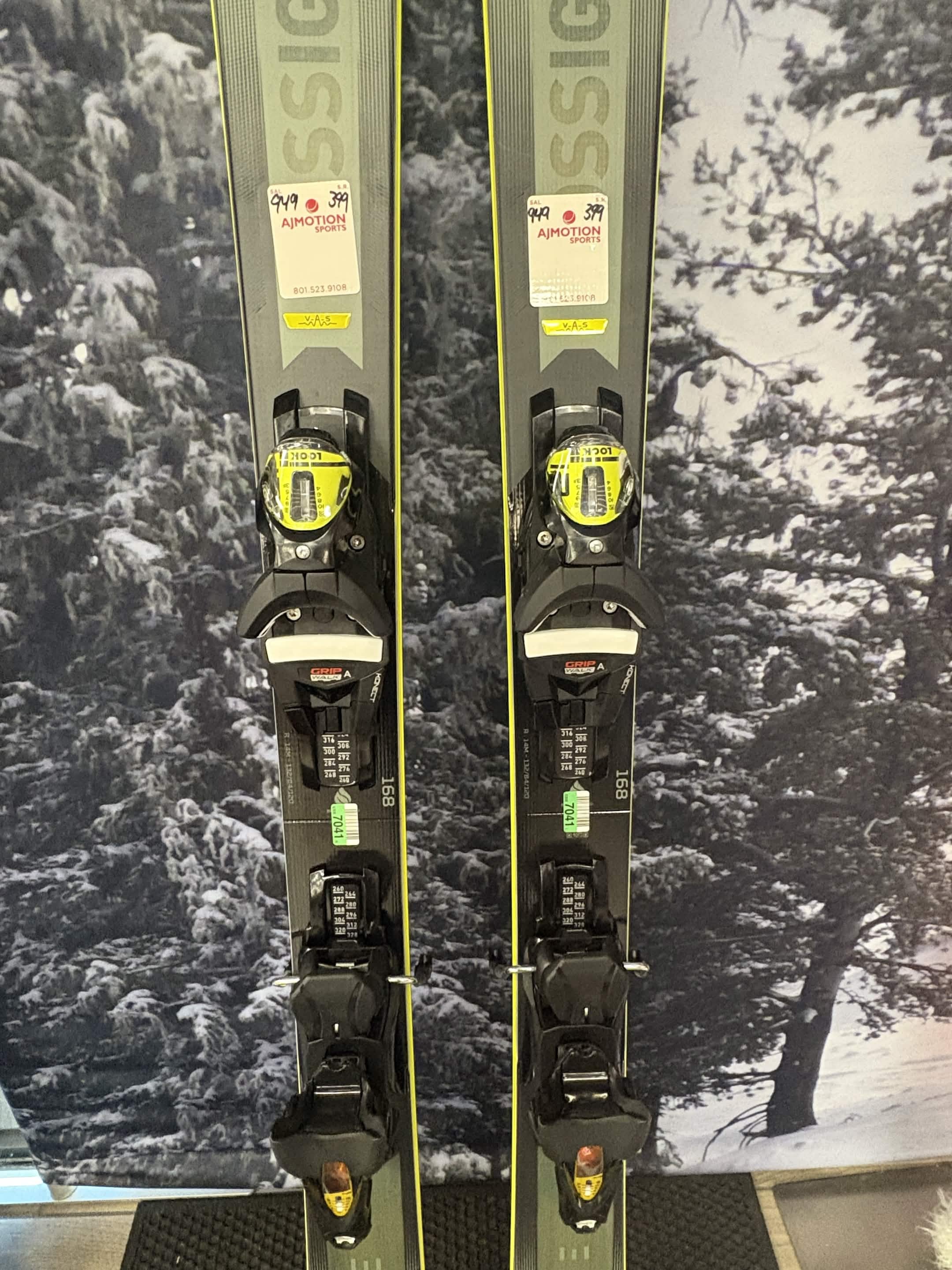 Rossignol Arcade 84 168cm Skis w/ ROSSIGNOL SPX Konect GW SYS Demo Binding - New 2027