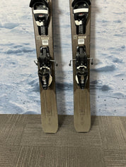 Used Rossignol Sender 104 TI 154cm Skis w/ Look 12 Demo Bindings