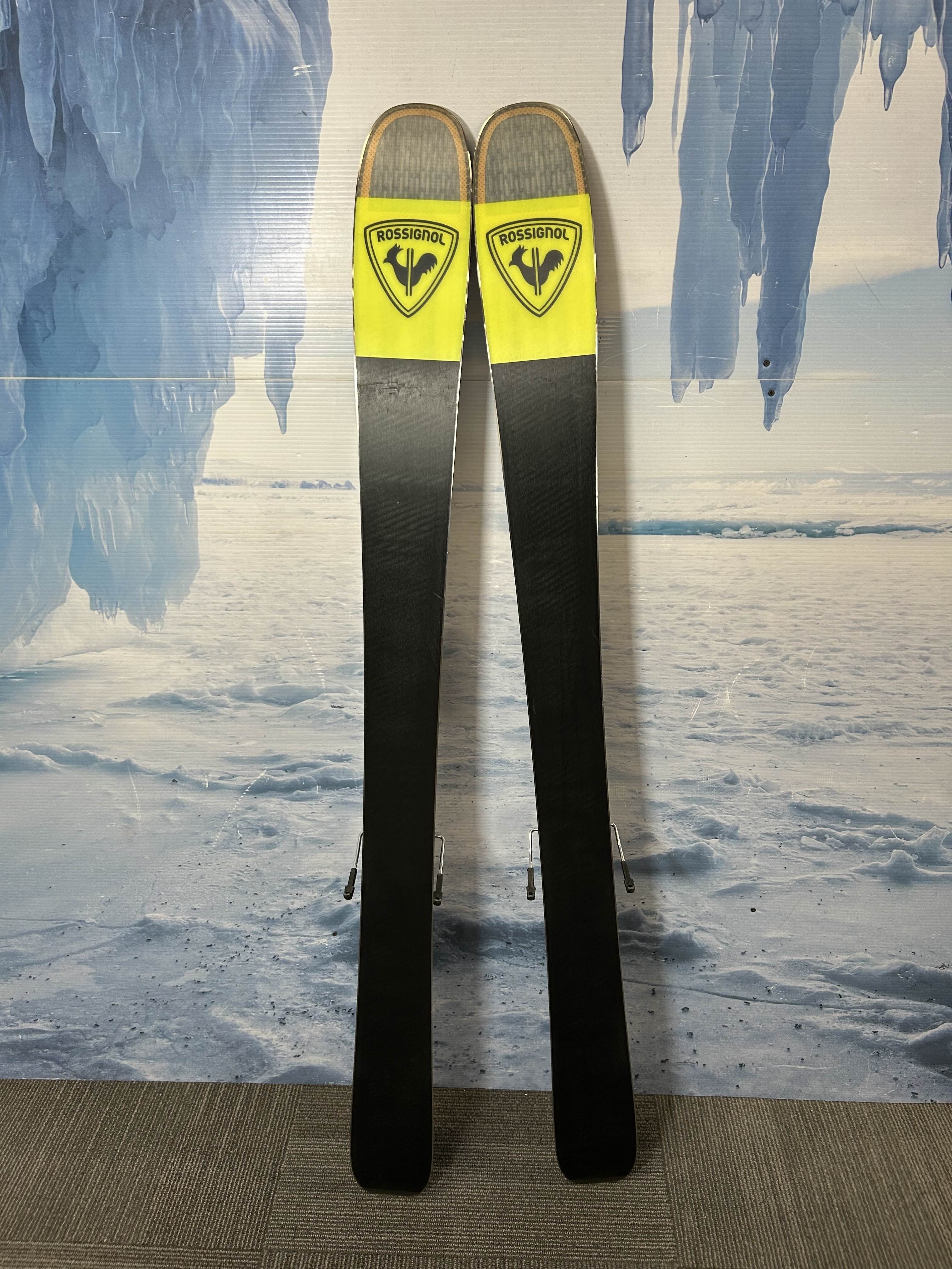 Used Rossignol Sender 104 TI 154cm Skis w/ Look 12 Demo Bindings