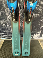 Rossignol Arcade 88 178cm Skis w/ ROSSIGNOL SPX Konect GW SYS Demo Binding - New 2027