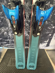 Rossignol Arcade 88 170cm Skis w/ ROSSIGNOL SPX Konect GW SYS Demo Binding - New 2027