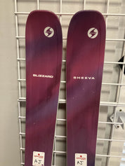 Used Blizzard Sheeva 10 156cm Skis w/ Atomic Strive 11 GW Bindings