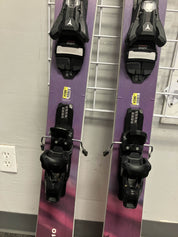 Used Blizzard Sheeva 10 156cm Skis w/ Atomic Strive 11 GW Bindings