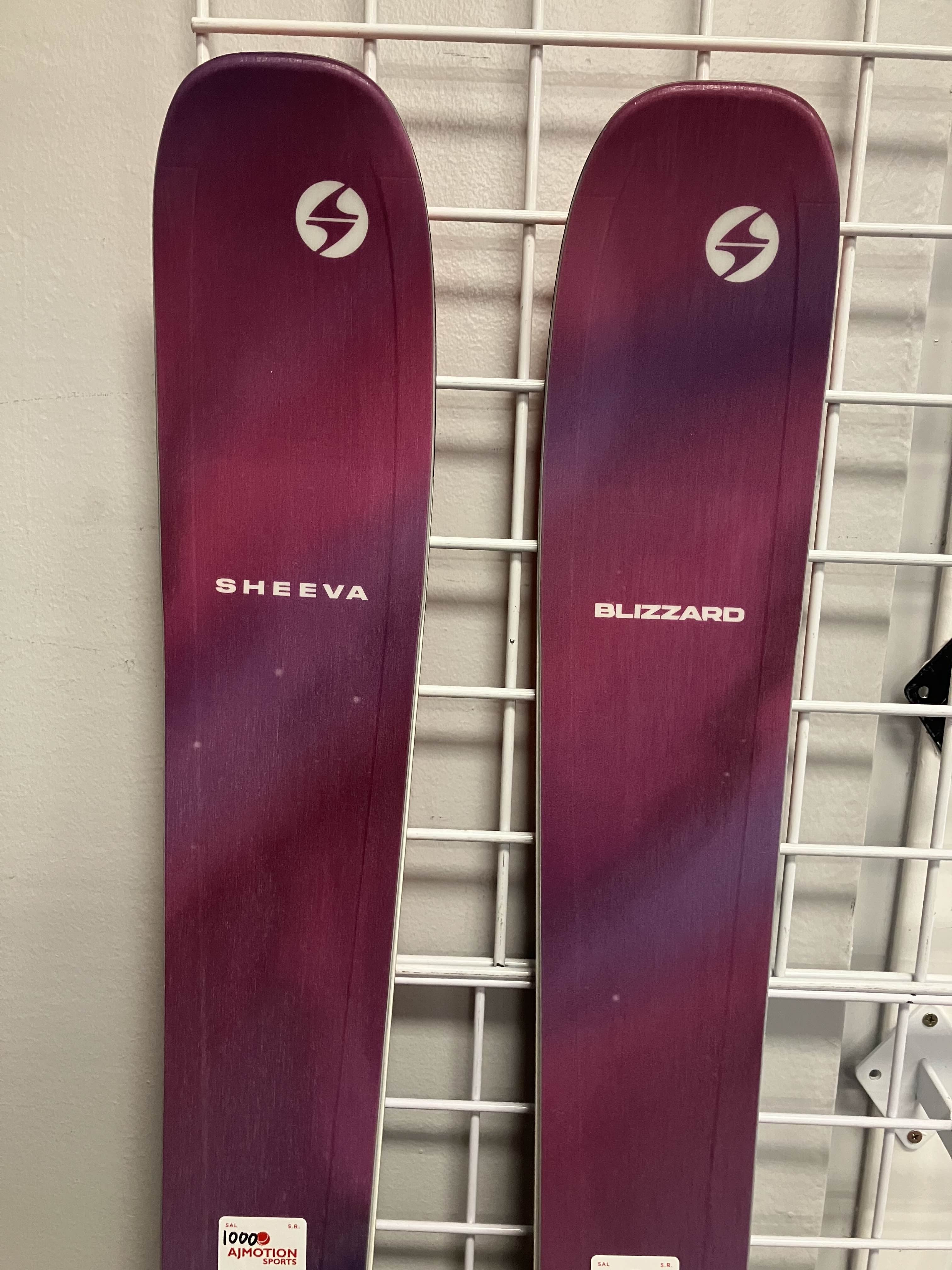 Used Blizzard Sheeva 10 168cm Skis w/ Atomic Strive 11 GW Bindings