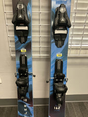 Used Blizzard Rustler 10 162cm Skis w/ Atomic Strive 11 GW Bindings