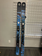 Used Blizzard Rustler 10 186cm Skis w/ Atomic Strive 13 GW Demo Bindings