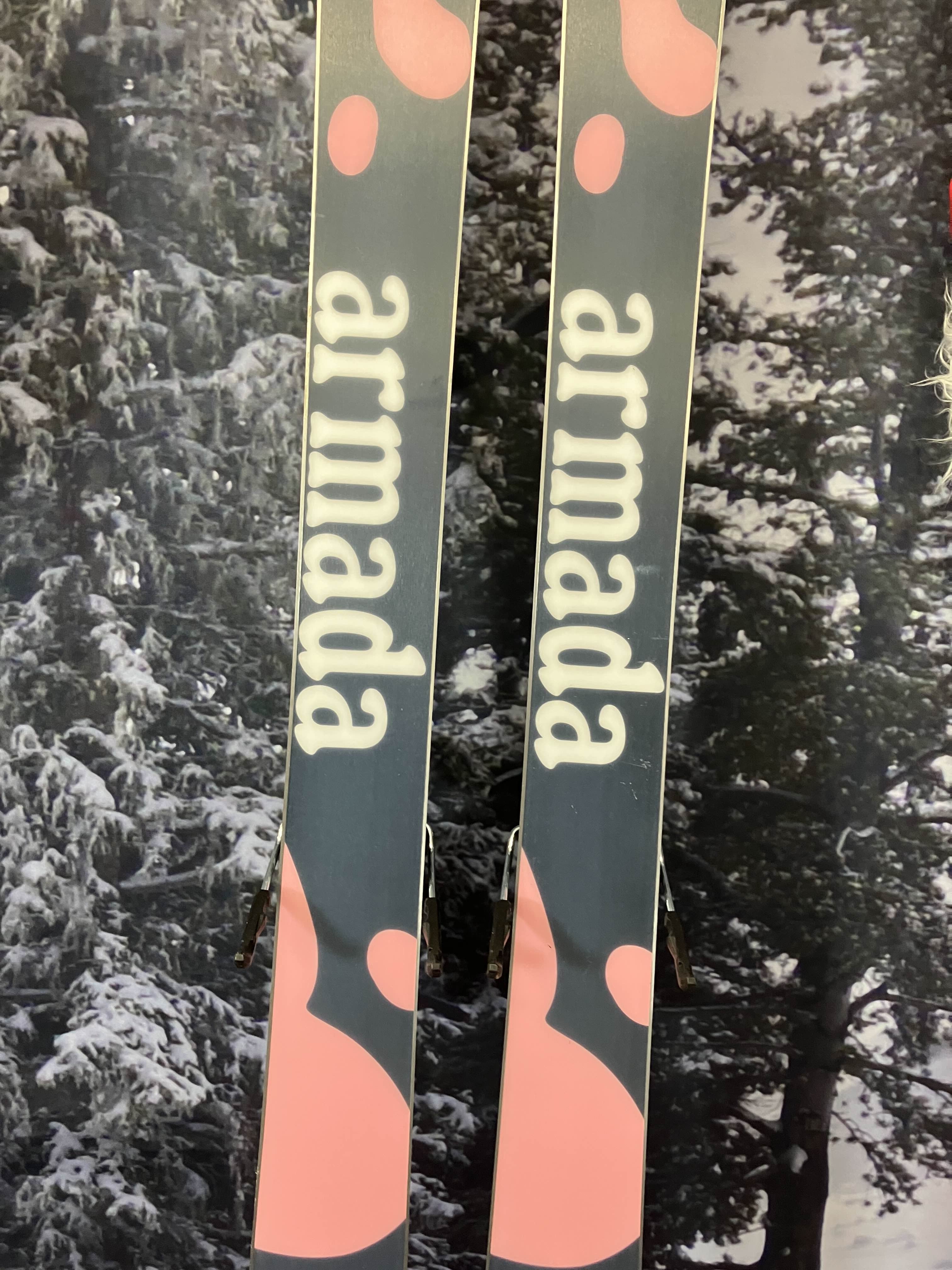 Lightly Used Armada ARW 88 166cm Skis w/ ATOMIC NR Strive 11 GW Demo Binding