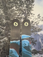 Blizzard Rustler 10 186cm Skis w/ ATOMIC NR Strive 13 GW Demo Binding -Lightly Used 2026