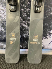 Used Armada Reliance 92 Ti 156cm Skis w/ ATOMIC NR Strive 11 GW Demo Binding