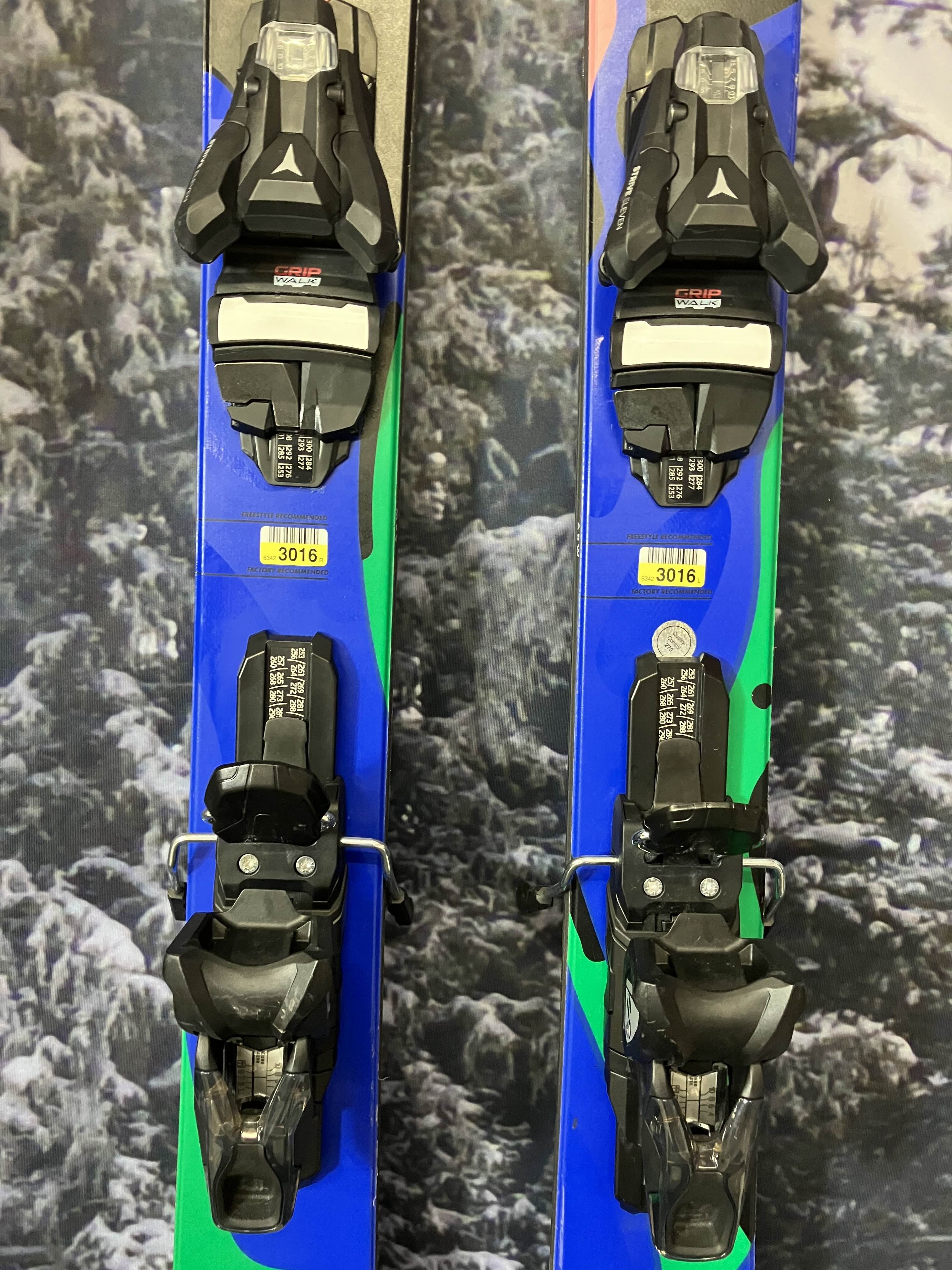 Used Armada ARW 94 171cm Skis w/ ATOMIC NR Strive 11 GW Demo Binding
