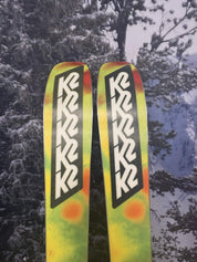 K2 Mindbender 89TI 176cm Skis w/ FISCHER Attack 13 LYT Demo Binding - Used (2024)