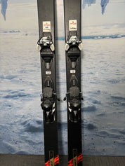 Used Dynastar Menace 90 Ski 180cm w/ Salomon Warden 13 Rental Bindings