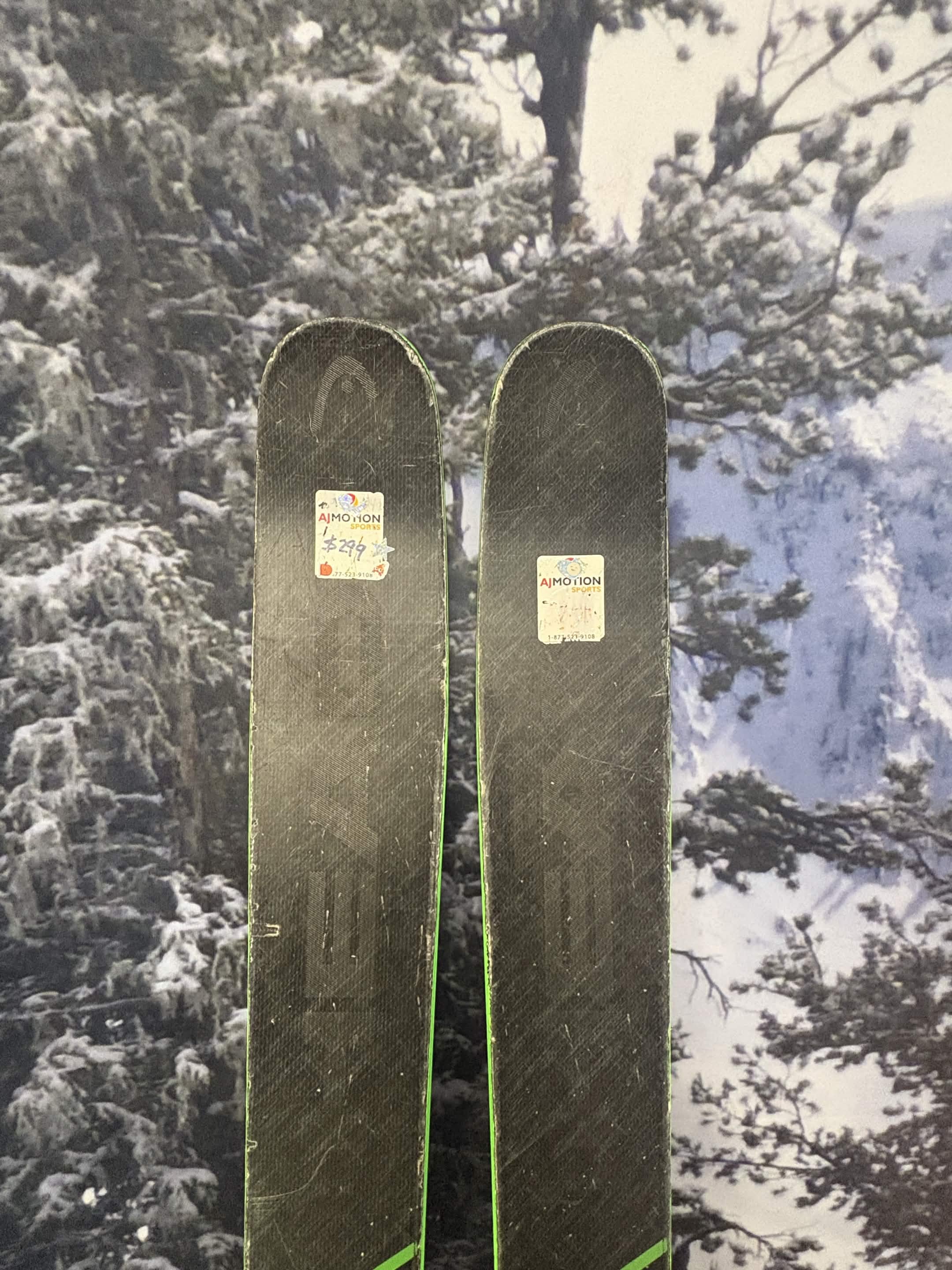 Head Kore 105 171cm Skis w/ TYROLIA Attack 13 Demo Binding - Used