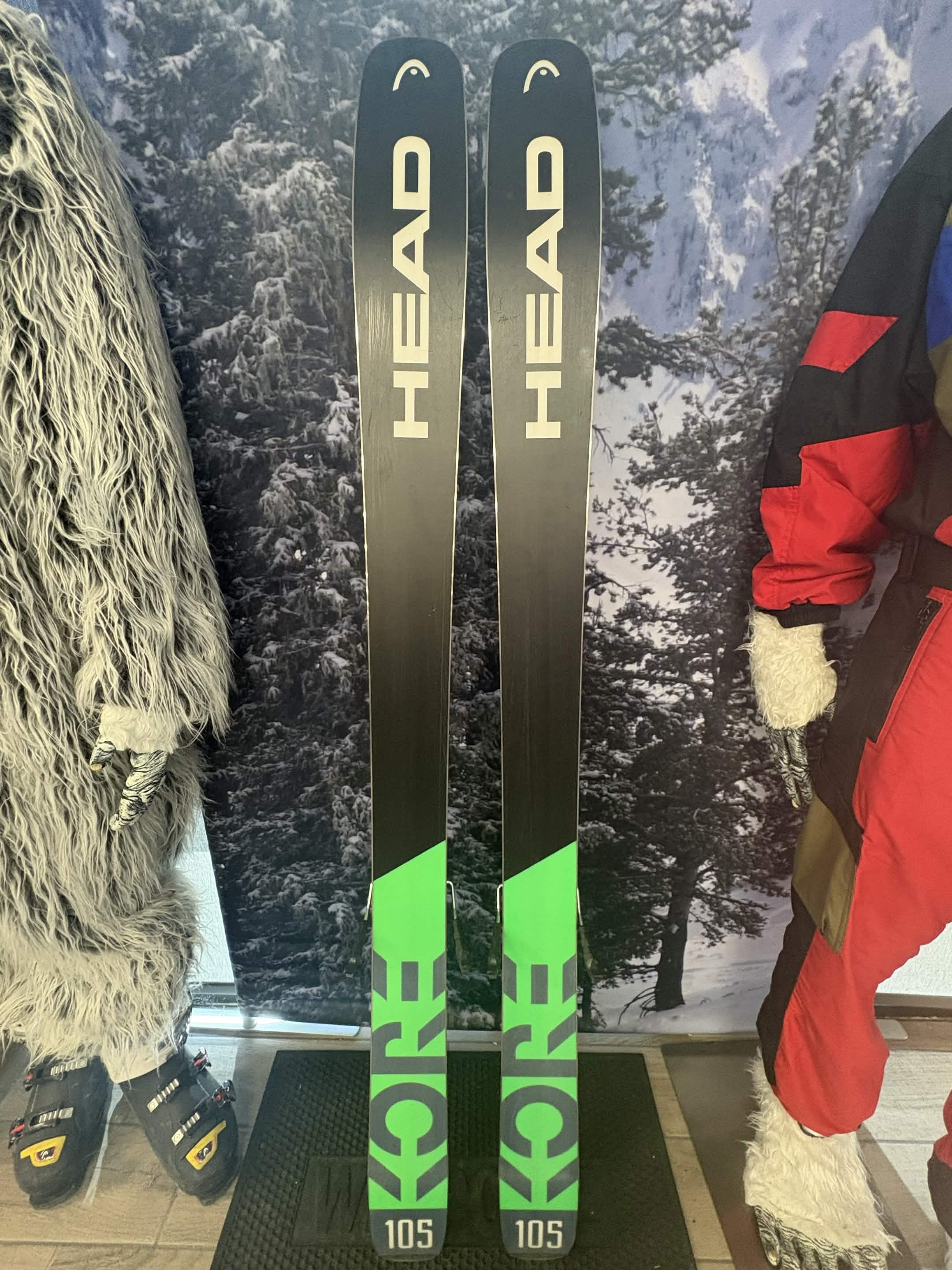 Head Kore 105 171cm Skis w/ TYROLIA Attack 13 Demo Binding - Used
