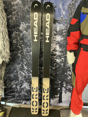 Used Head Kore 94 Ti 156cm Skis w/ Tyrolia Attack LYT 13 Bindings