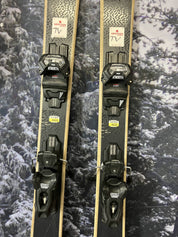 Used Head Kore 94 Ti 163cm Skis w/ Tyrolia Attack LYT 13 Bindings