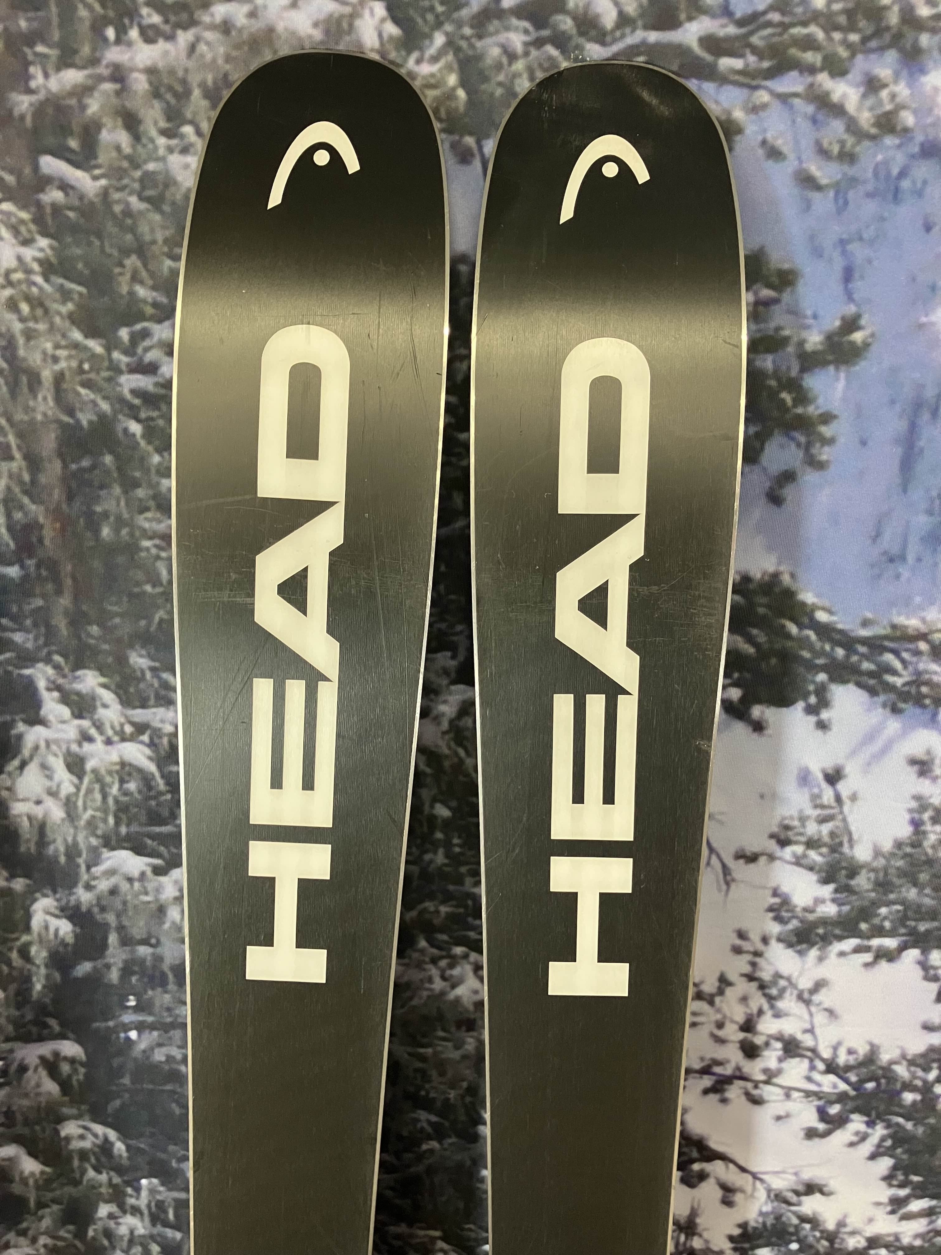 Used Head Kore 94 Ti 163cm Skis w/ Tyrolia Attack LYT 13 Bindings