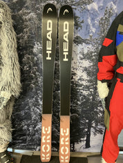 Lightly Used Head Kore 99 Ti 163cm Skis w/ Tyrolia Attack LYT 11 Bindings
