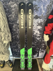 Head Kore 105 162cm Skis w/ TYROLIA Attack 13 Demo Binding - Used