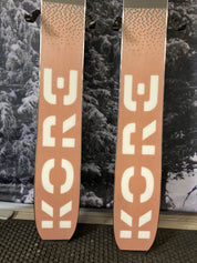 Lightly Used Head Kore 99 Ti 163cm Skis w/ Tyrolia Attack LYT 11 Bindings
