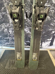 Salomon Stance 90 176cm Skis w/ TYROLIA EL Attack 13 Demo Binding - Used