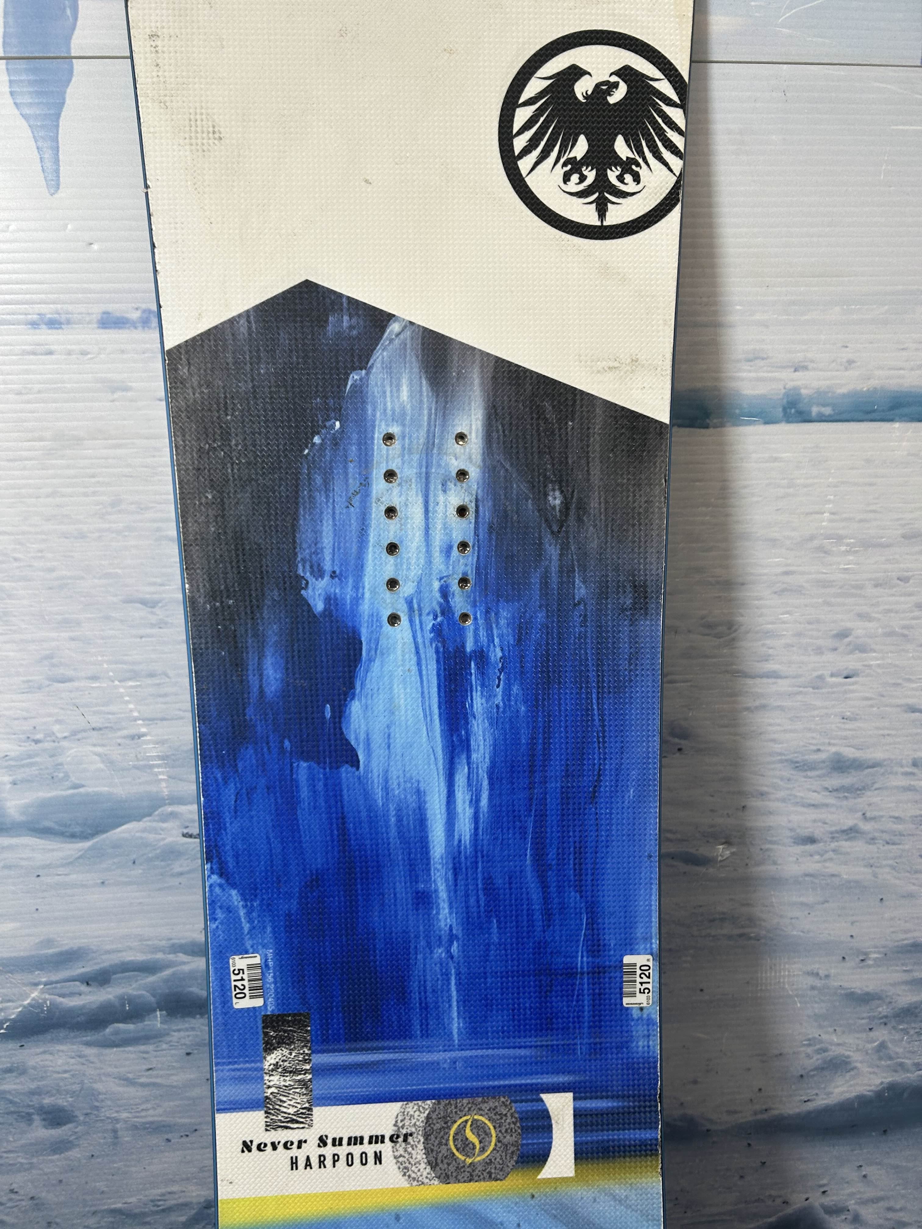 Heavily Used Never Summer Harpoon 156 CM Snowboard