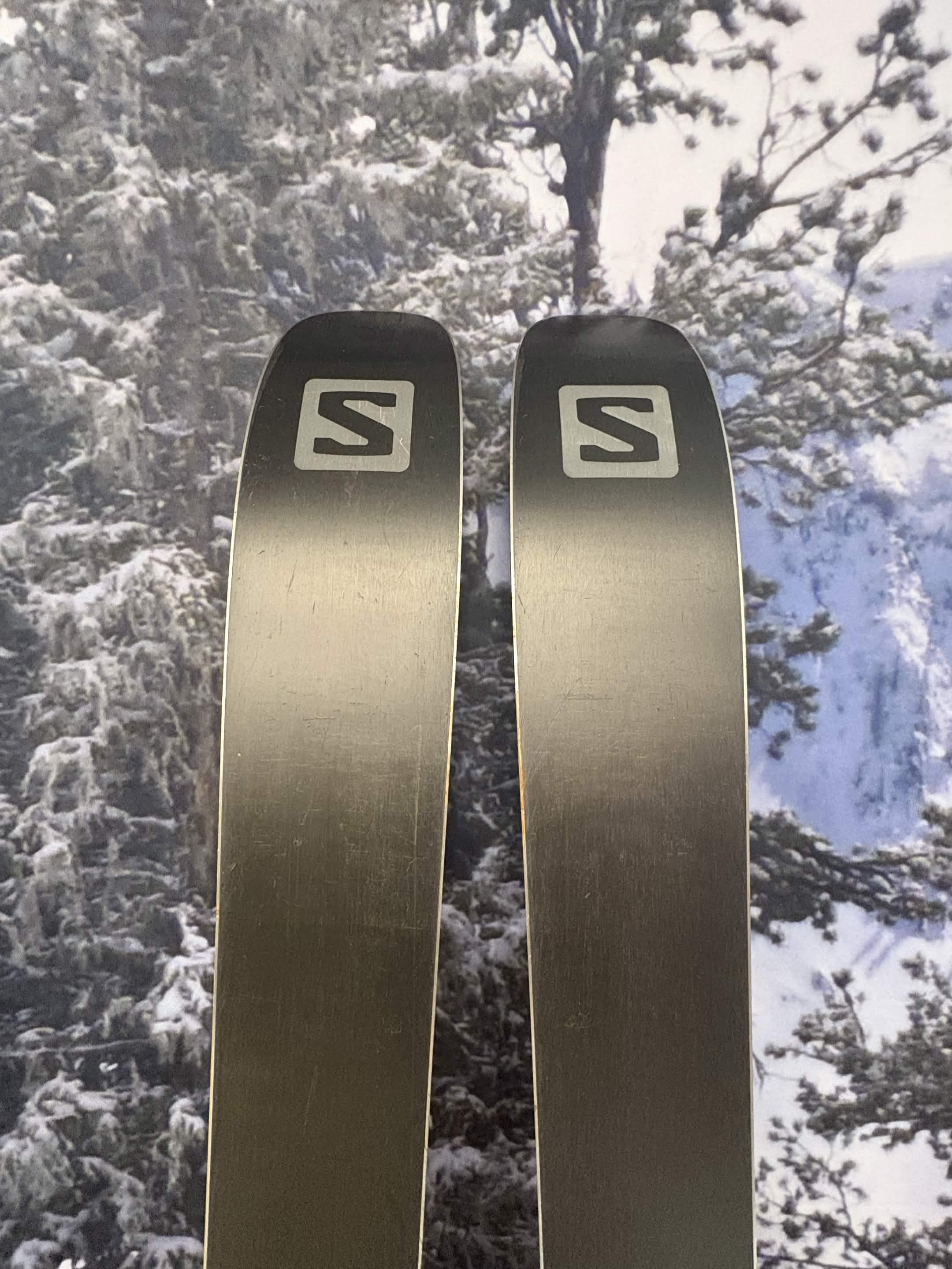 Salomon Stance 90 176cm Skis w/ TYROLIA EL Attack 13 Demo Binding - Used