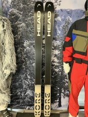 Used Head Kore 94 Ti 184cm Skis w/ Tyrolia Attack LYT 13 Bindings