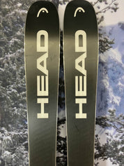 Used Head Kore 94 Ti 184cm Skis w/ Tyrolia Attack LYT 13 Bindings