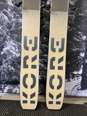 Used Head Kore 94 Ti 184cm Skis w/ Tyrolia Attack LYT 13 Bindings