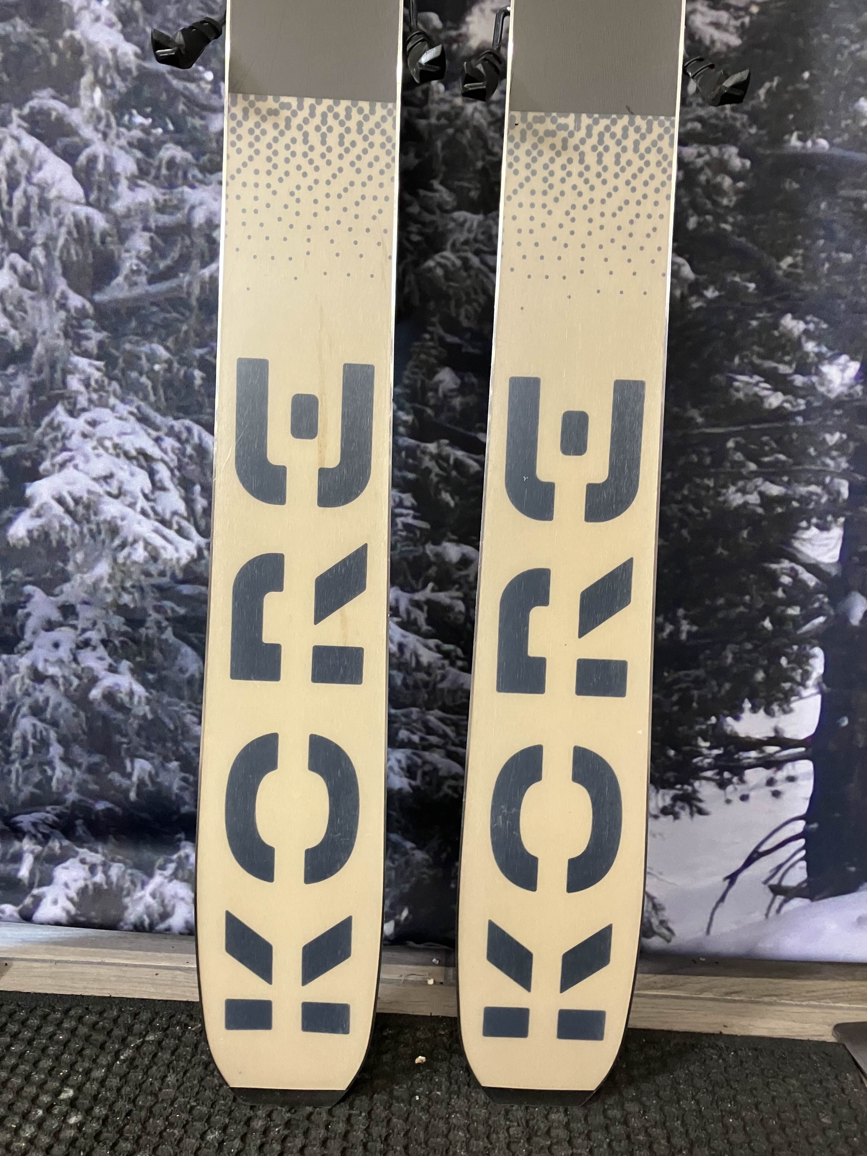 Used Head Kore 94 Ti 184cm Skis w/ Tyrolia Attack LYT 13 Bindings