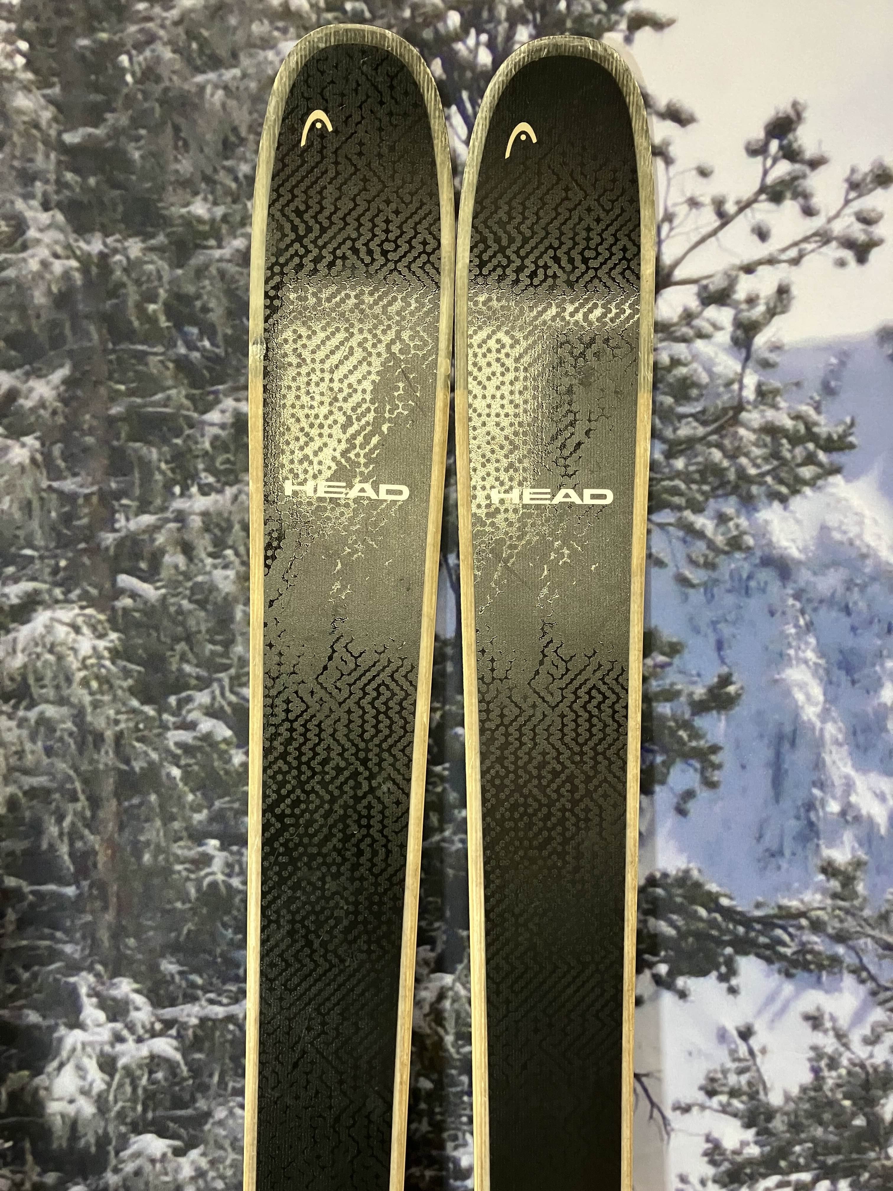 Used Head Kore 94 Ti 191cm Skis w/ Tyrolia Attack LYT 13 Bindings