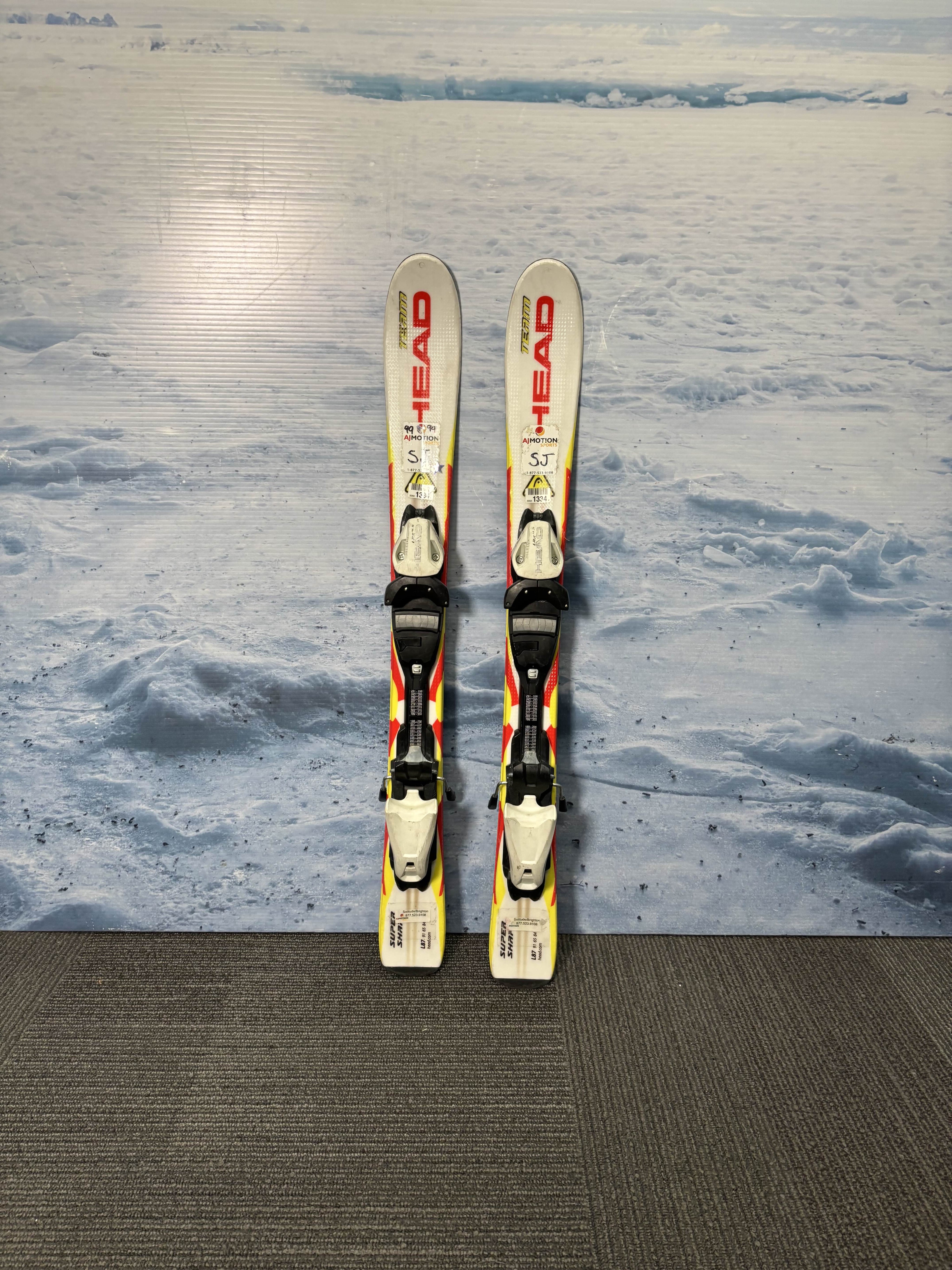 Used Head Team Ski 87cm w/ Head LRX 4.5 Rental Binding